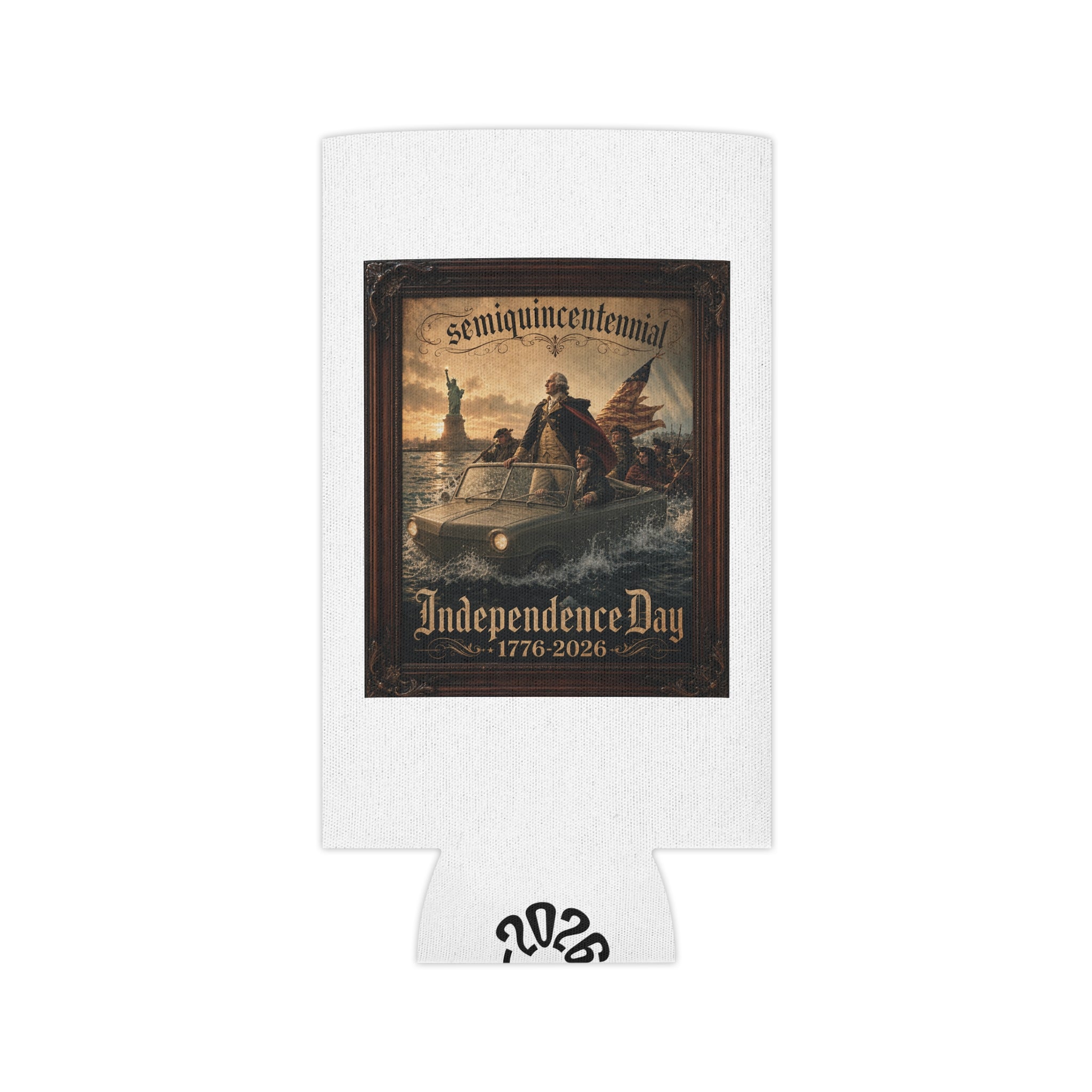 2026 Independence Day Can Cooler — Semiquincentennial Patriotic Koozie
