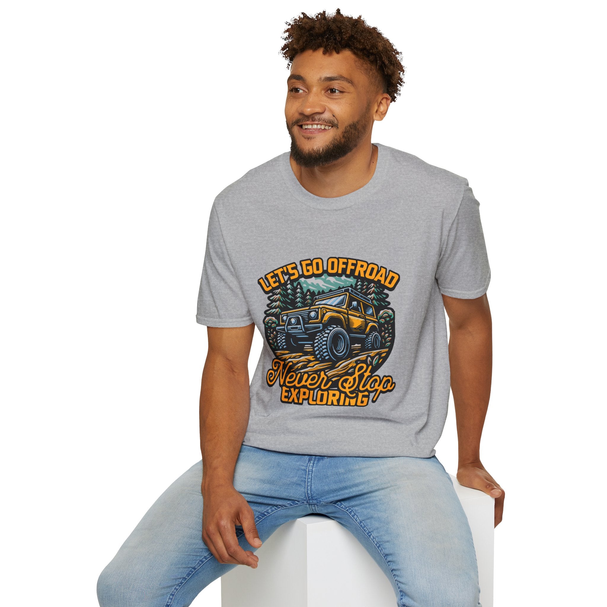 Offroad Adventure T‑Shirt — "Let's Go Offroad" Graphic Tee