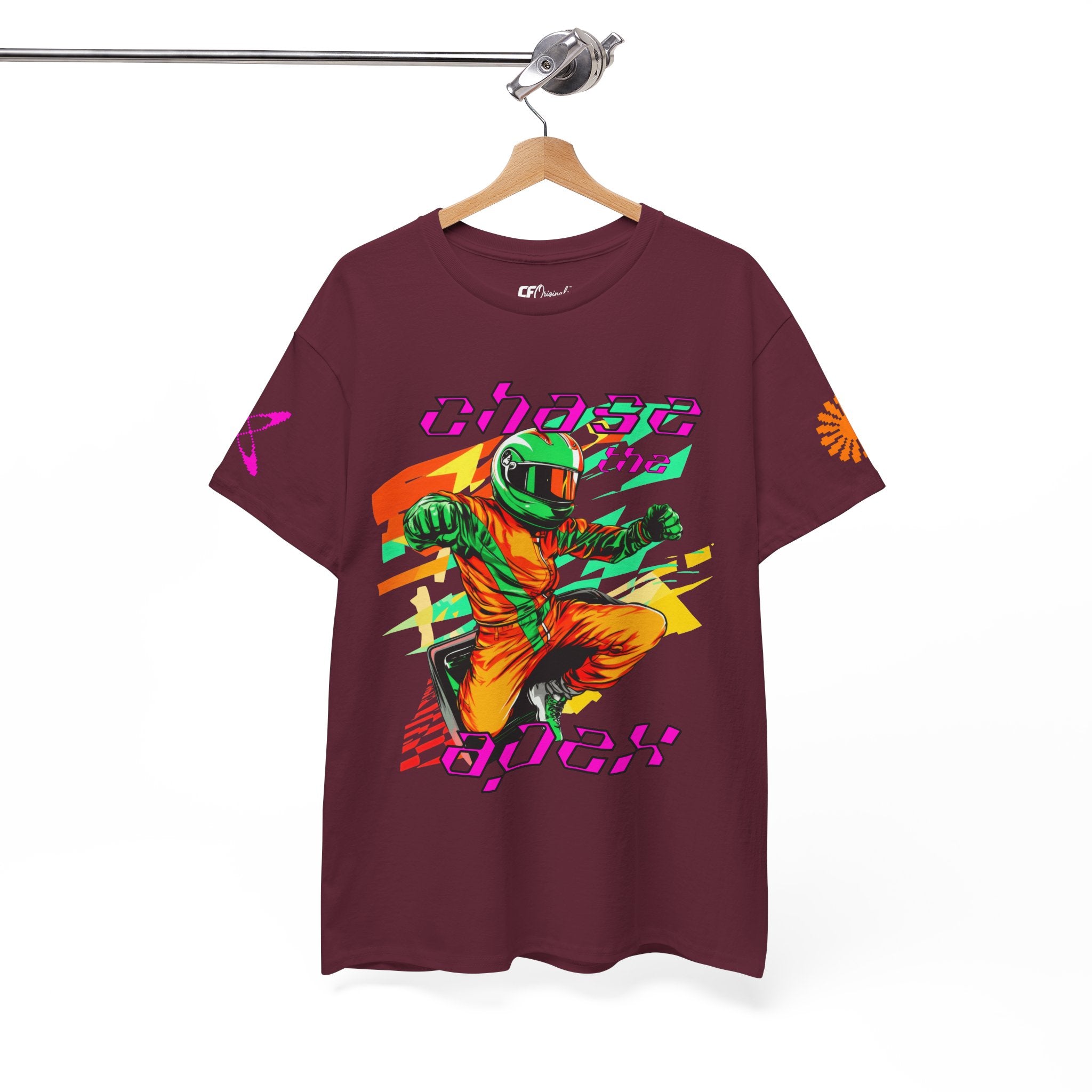 Racing Driver Graphic Tee — "Chase the Apex" Motorsport T‑Shirt
