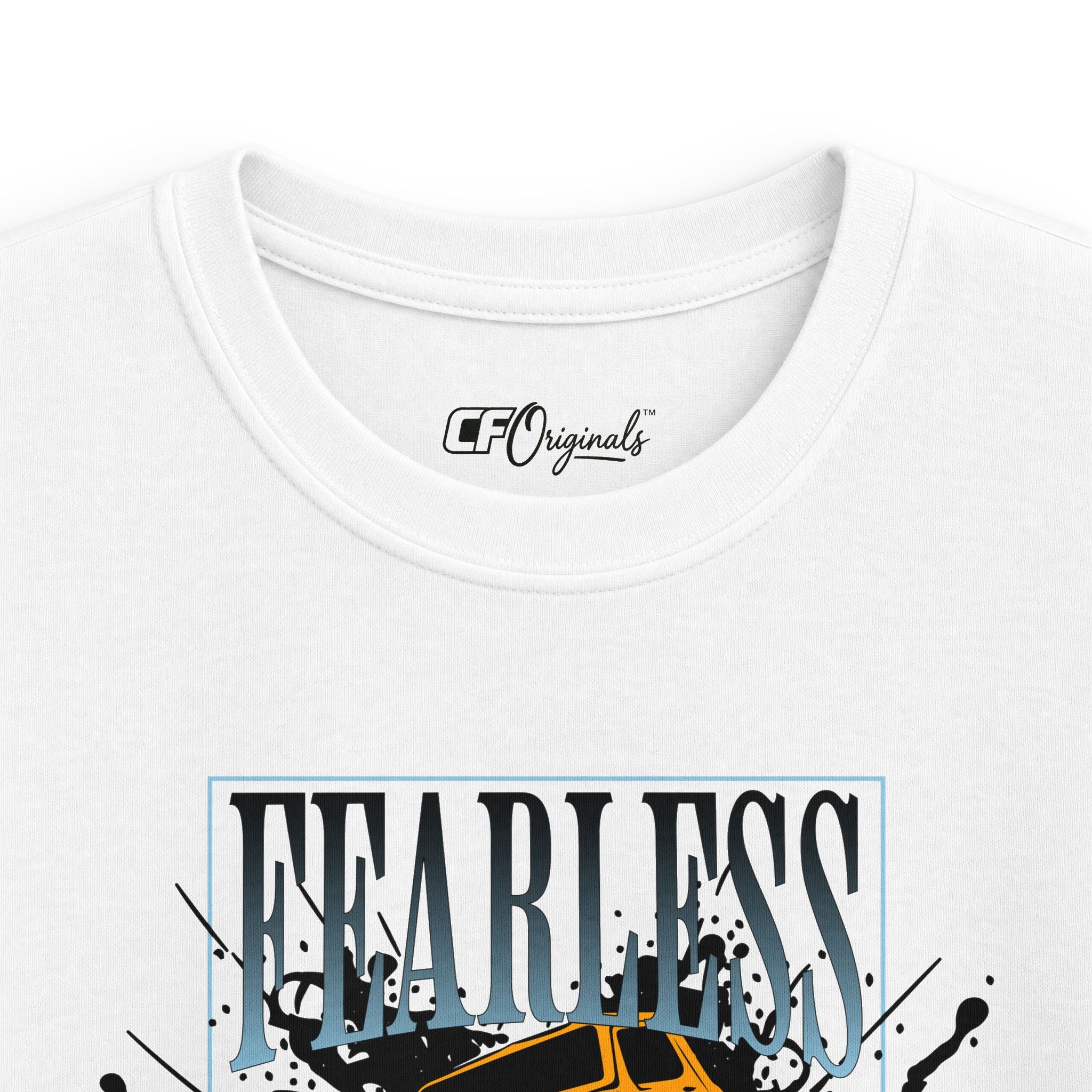 Kids Tee — "Fearless" Monster Truck Graphic Shirt