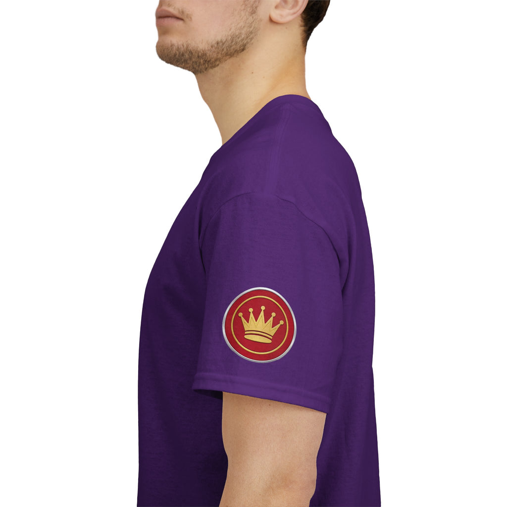 Forest Rally T‑Shirt – 'The Forest Is a Place of Magic' Cross-stitched Style Graphic