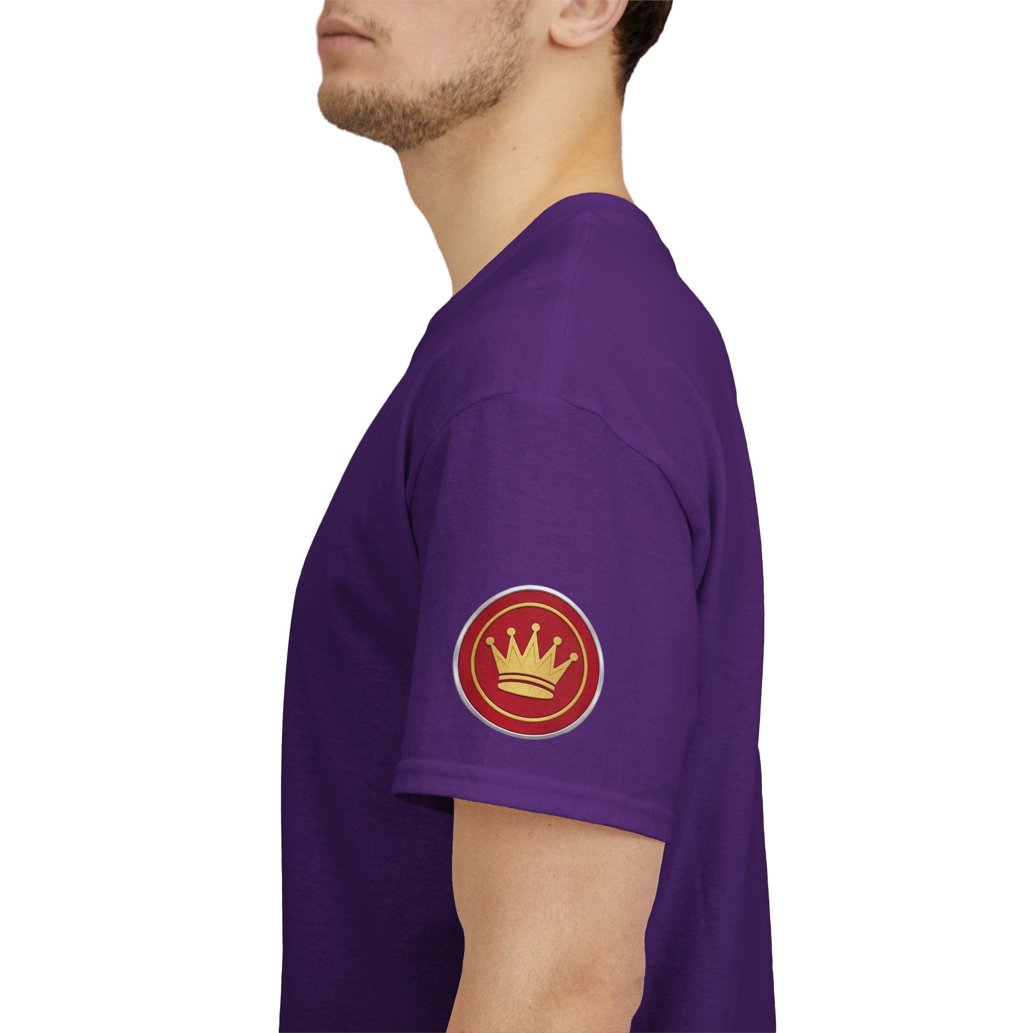 Forest Rally T‑Shirt – 'The Forest Is a Place of Magic' Cross-stitched Style Graphic