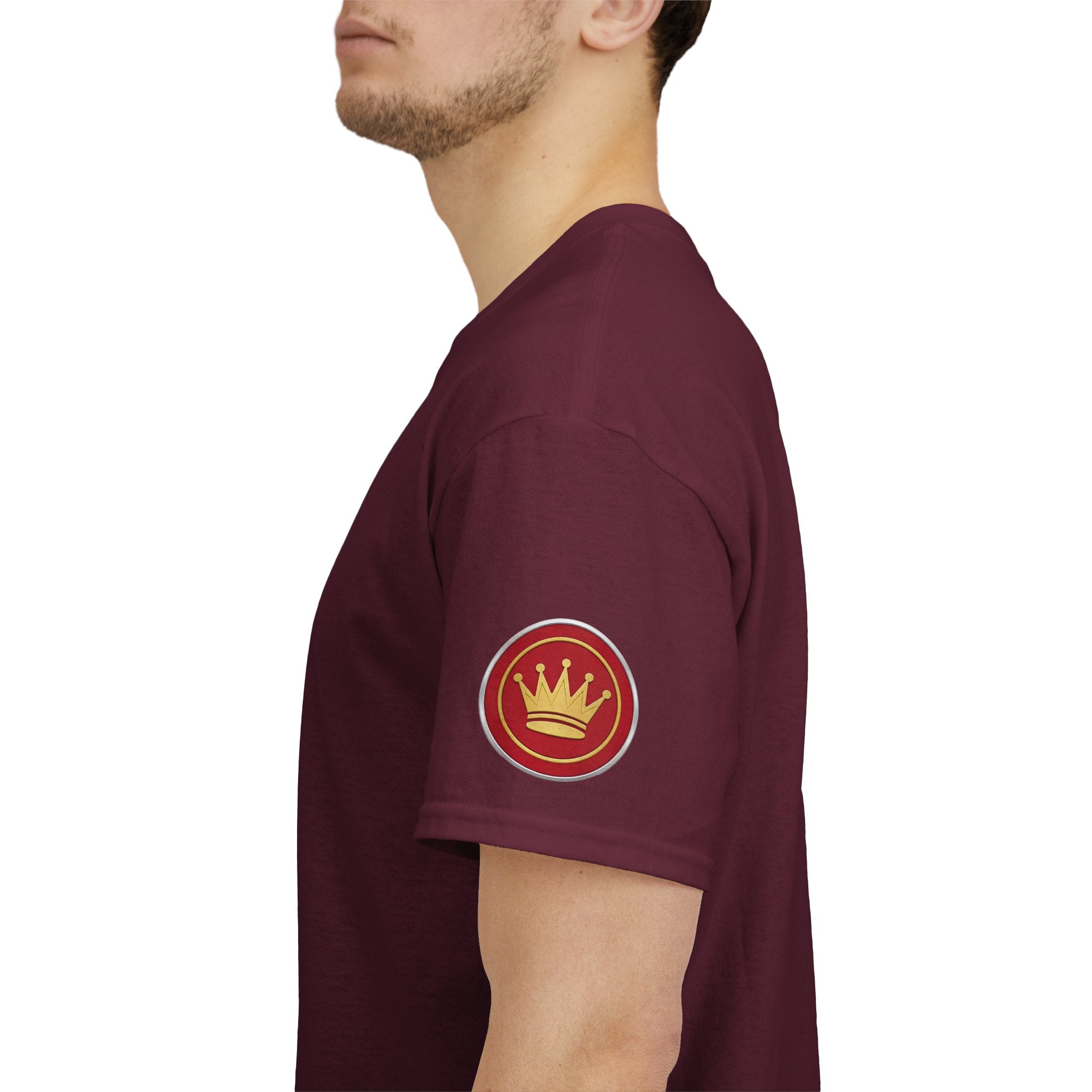 Forest Rally T‑Shirt – 'The Forest Is a Place of Magic' Cross-stitched Style Graphic
