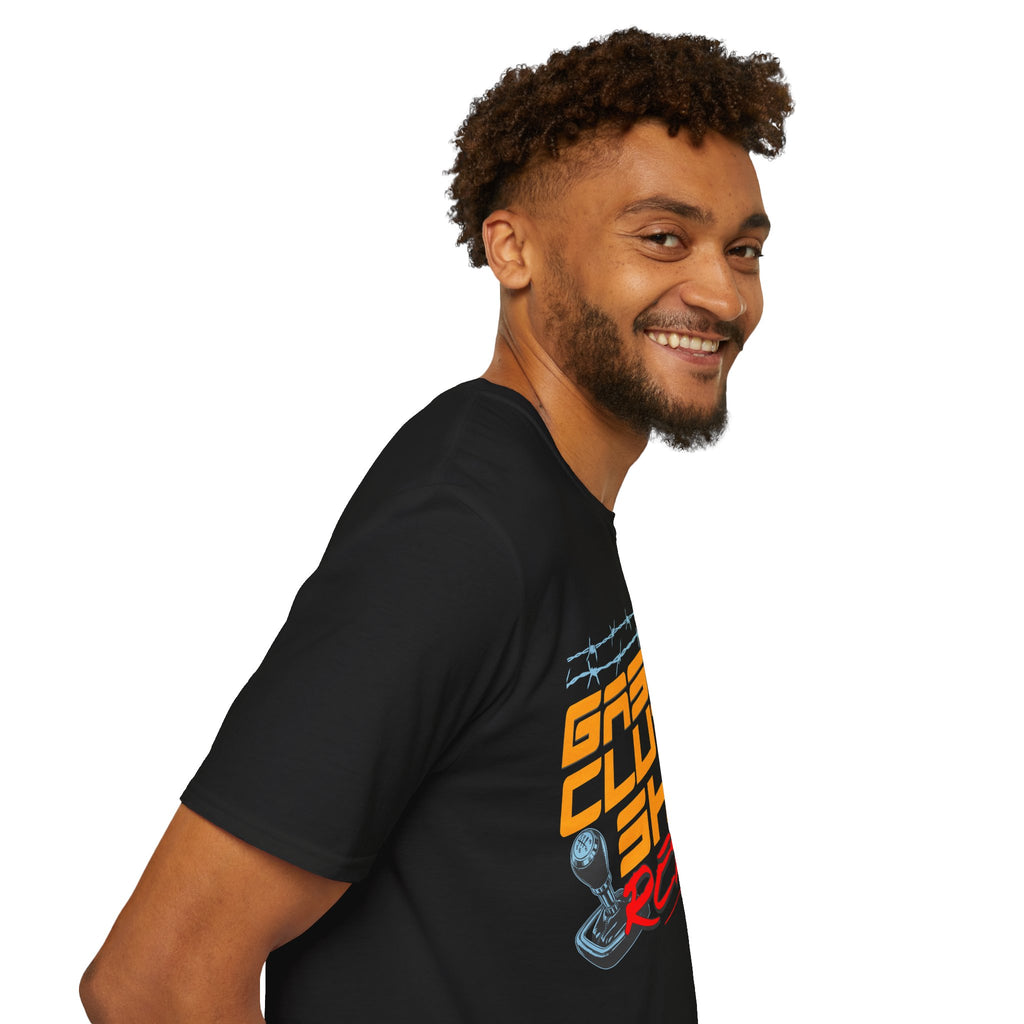 Gas Clutch Shift Tee — Racing Graphic T-Shirt