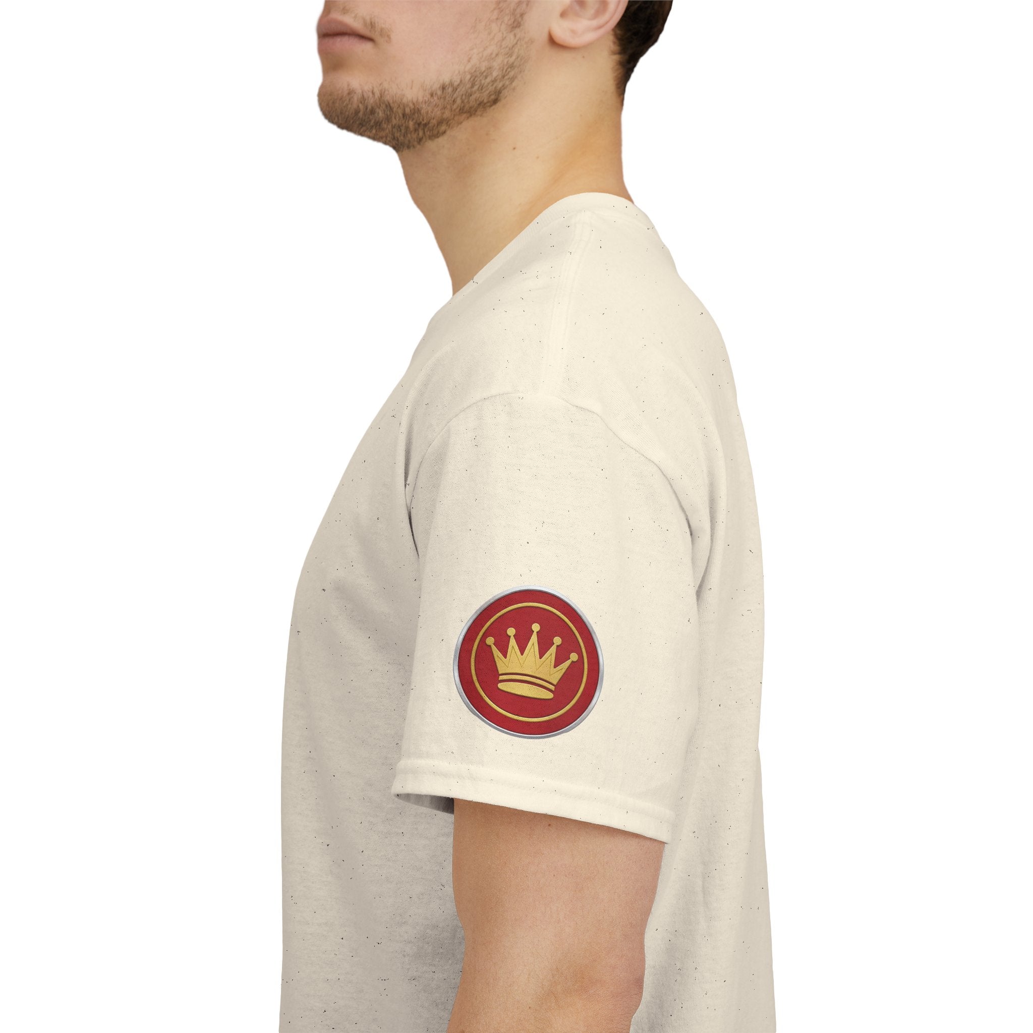 Forest Rally T‑Shirt – 'The Forest Is a Place of Magic' Cross-stitched Style Graphic