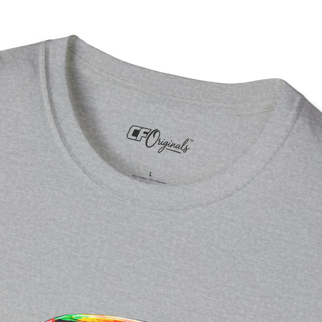 Colorful Hatchback Art Car T-Shirt