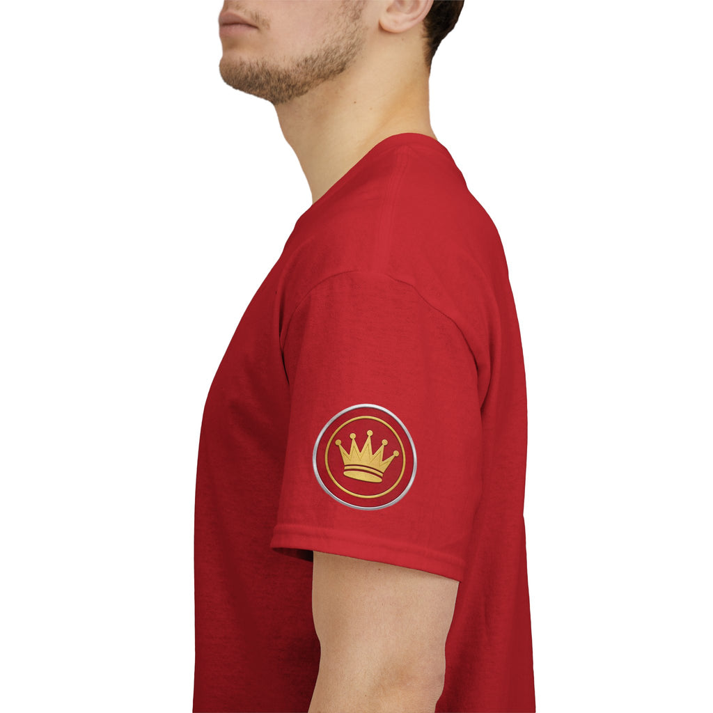 Forest Rally T‑Shirt – 'The Forest Is a Place of Magic' Cross-stitched Style Graphic