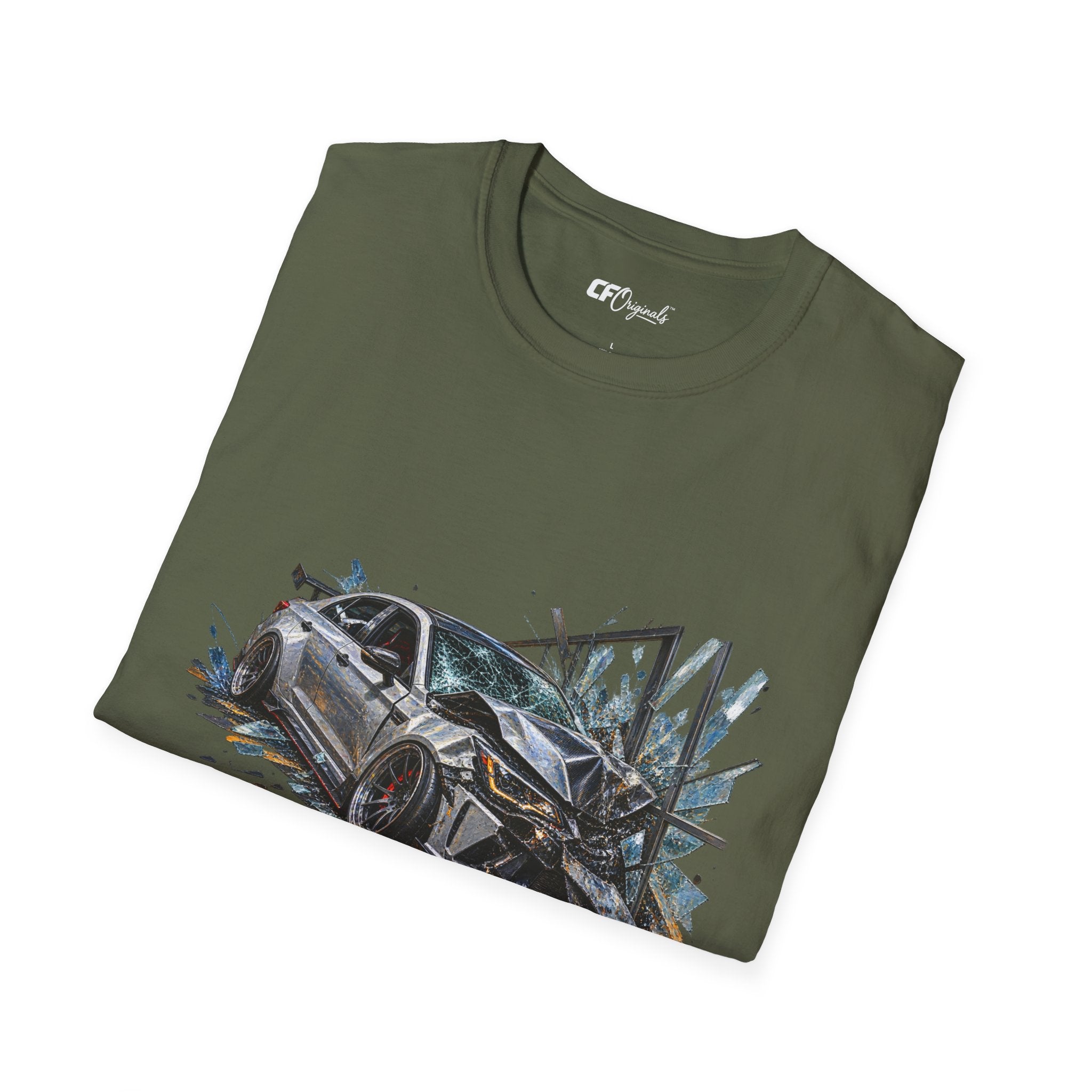 Smashing Sports Car - Graphic Tee