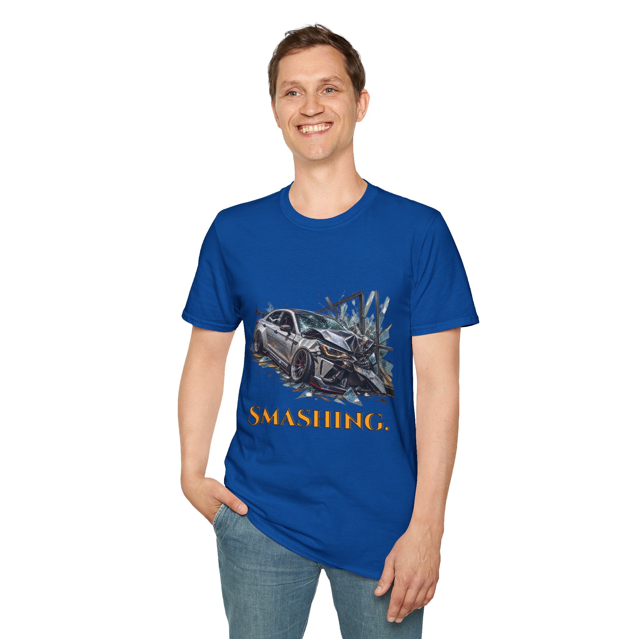 Smashing Sports Car - Graphic Tee