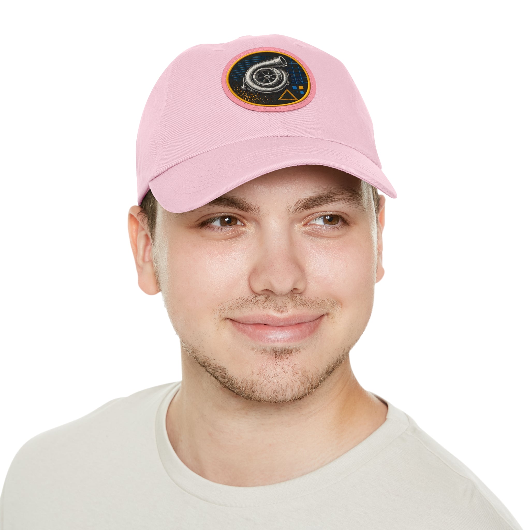Turbocharger Patch Dad Hat — Racing Engine Mechanics Cap