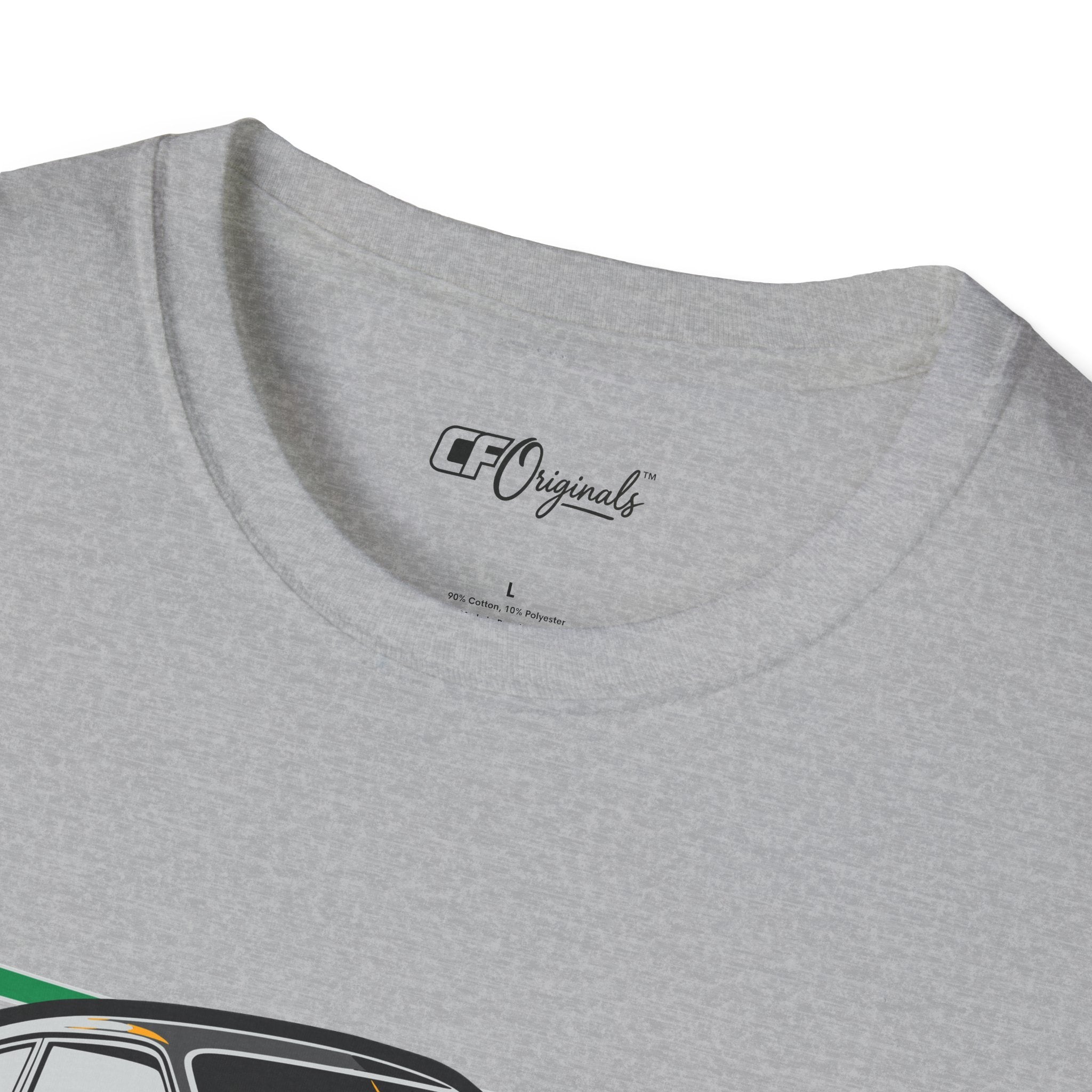 Classic Muscle Car T-Shirt — Retro 'Sleepless' Graphic Tee