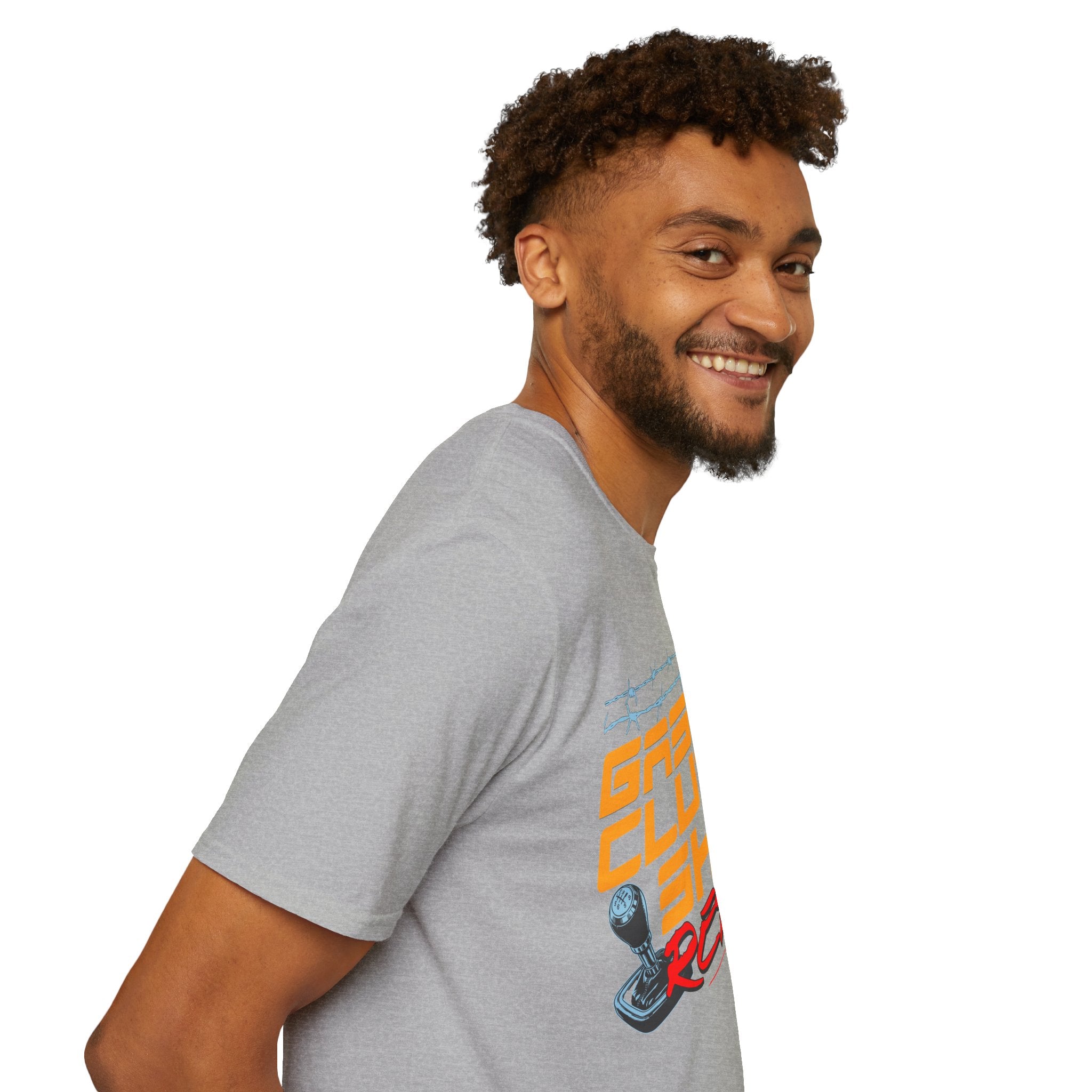 Gas Clutch Shift Tee — Racing Graphic T-Shirt