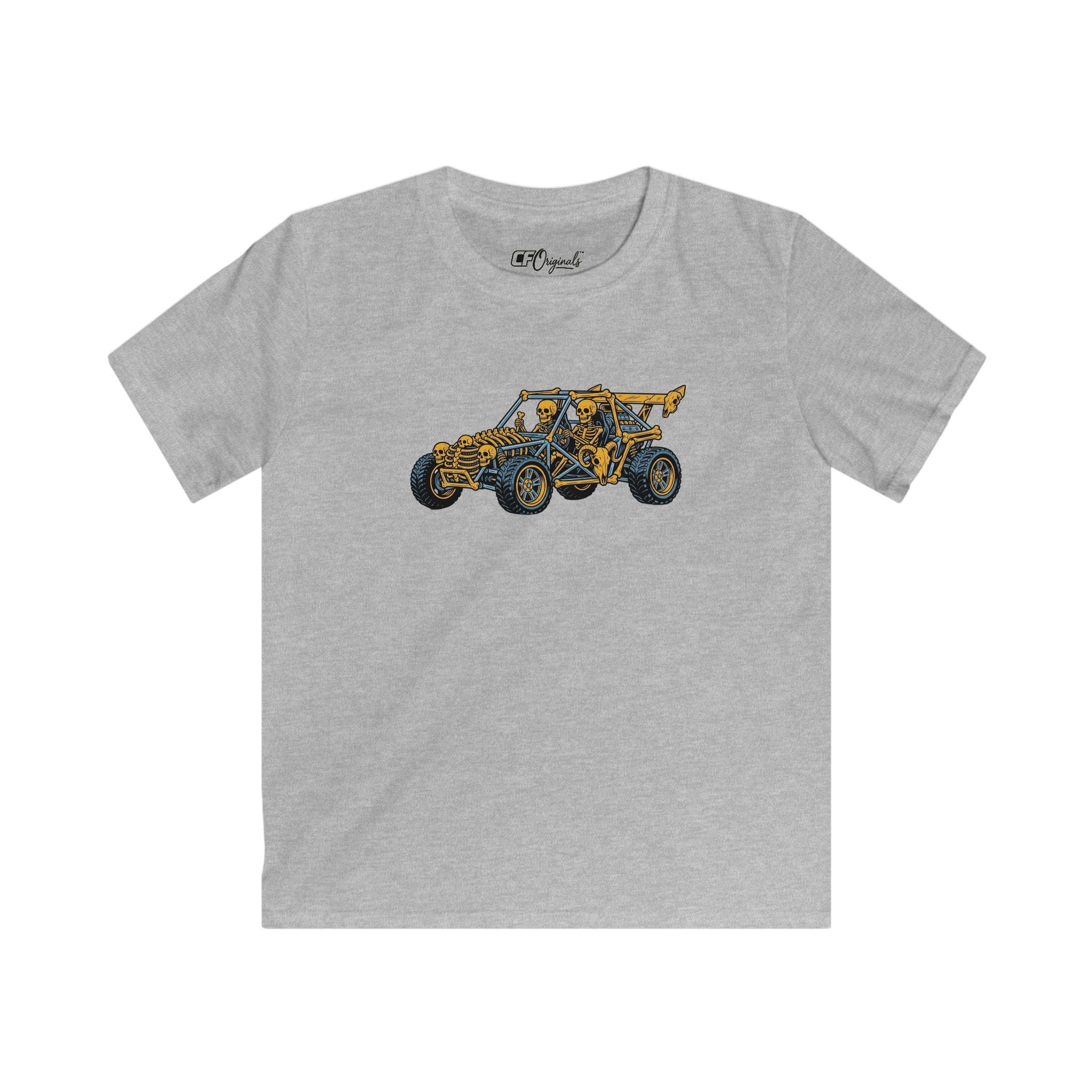Kids Ribcage Racer Dune Buggy Tee — Off-Road Adventure Graphic Shirt