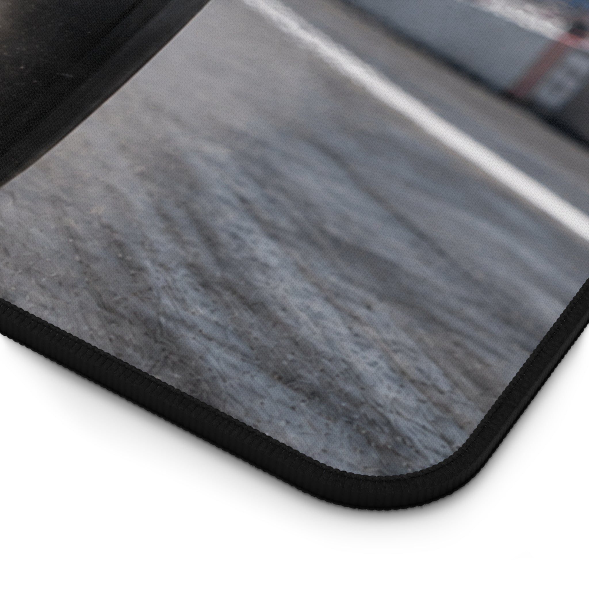 Dragster Racing Desk Mat — High-Speed Drag Racing Mouse Pad for Car Enthusiasts