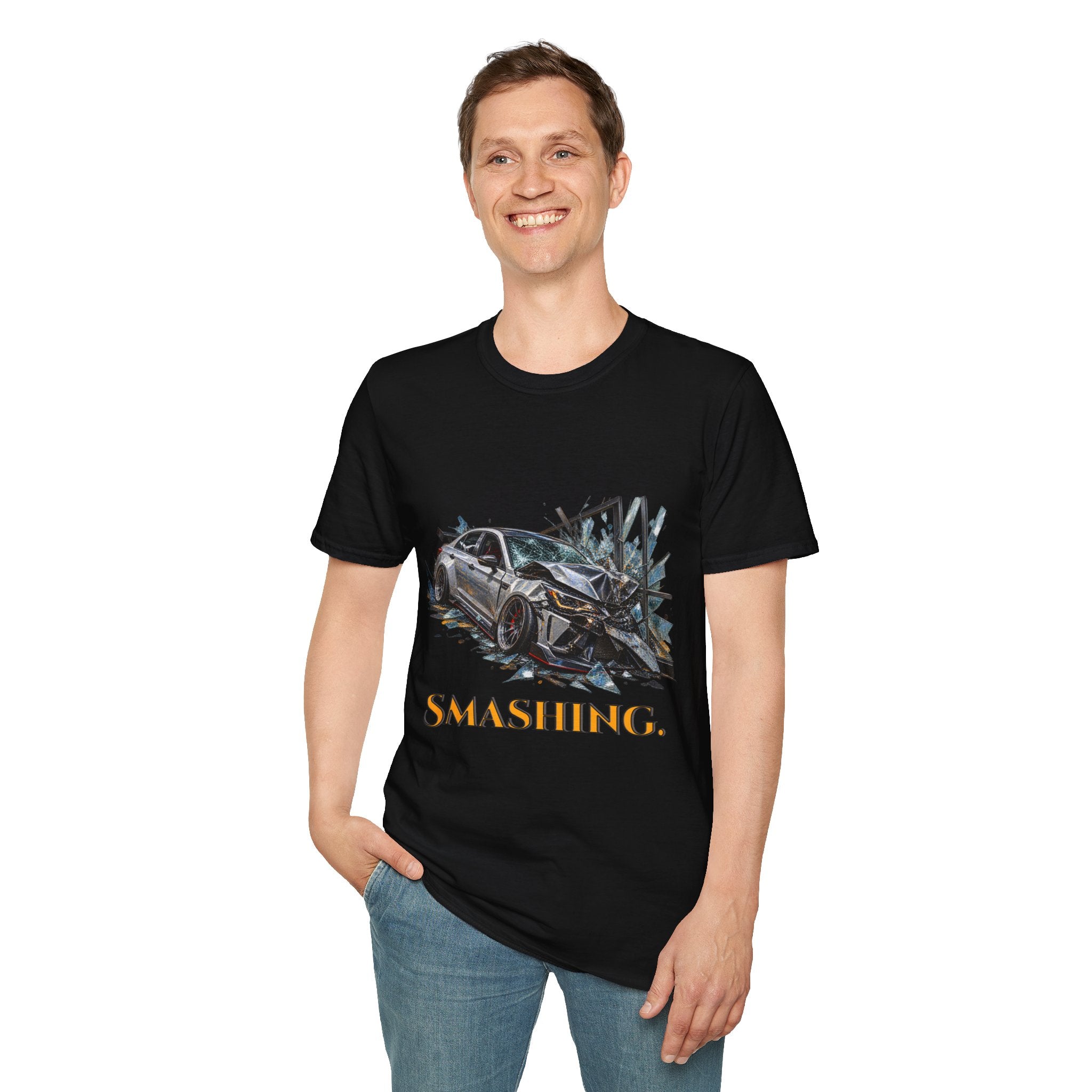 Smashing Sports Car - Graphic Tee
