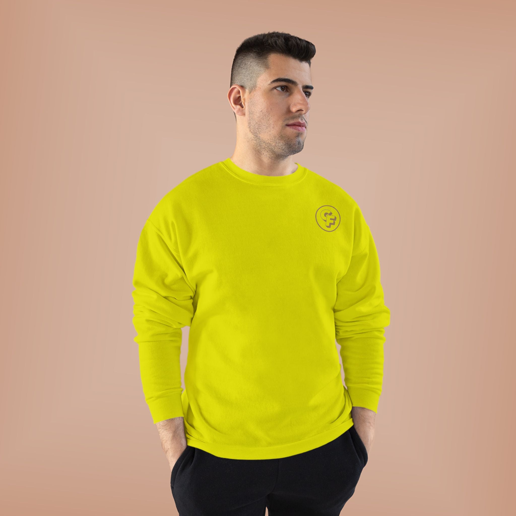 Smashing Crewneck Sweatshirt — Graphic Car Crash Design
