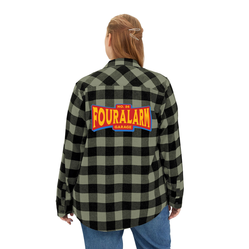 FourAlarm Garage Plaid Flannel Shirt