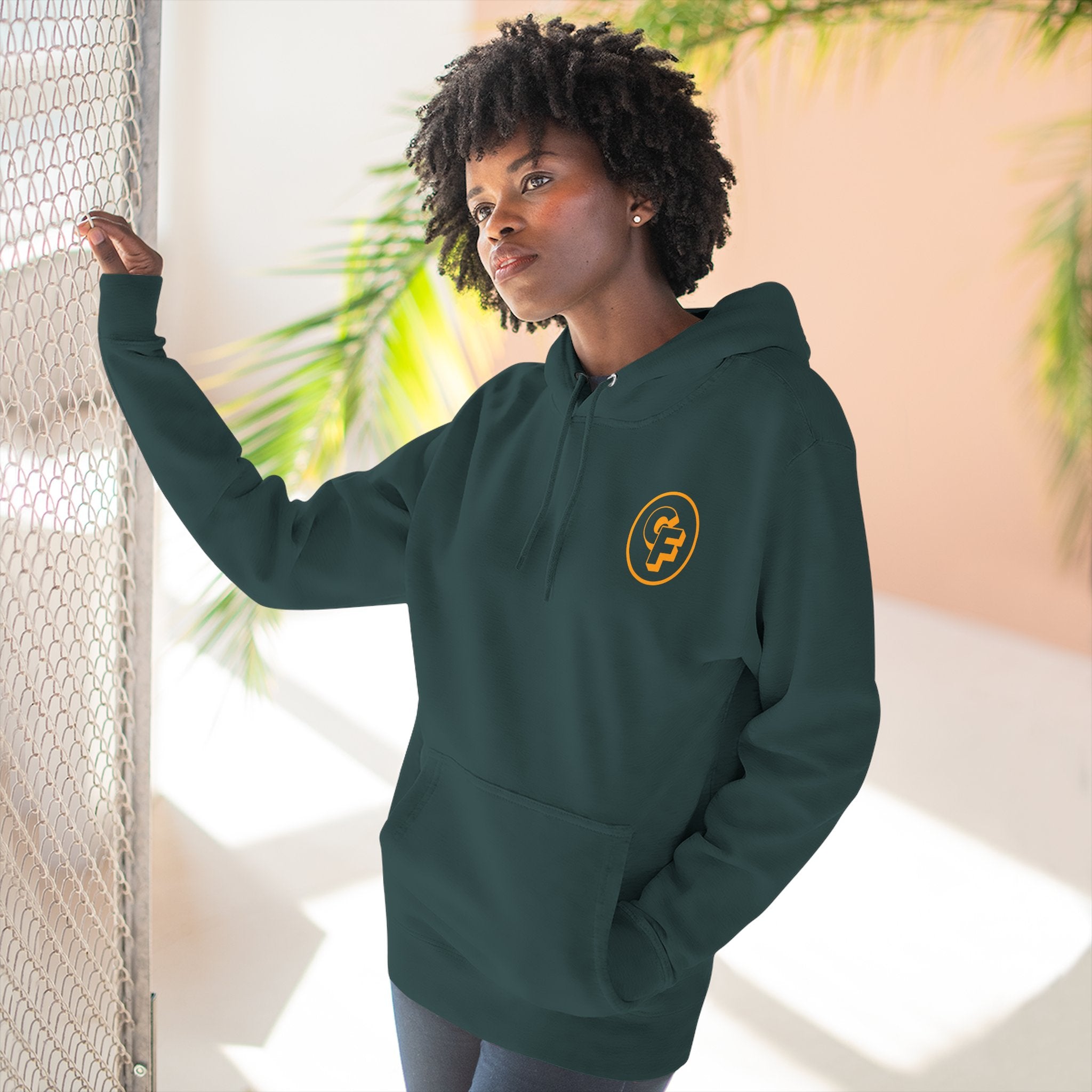 Traffic Light 'Stop Slow Go' Graphic Hoodie