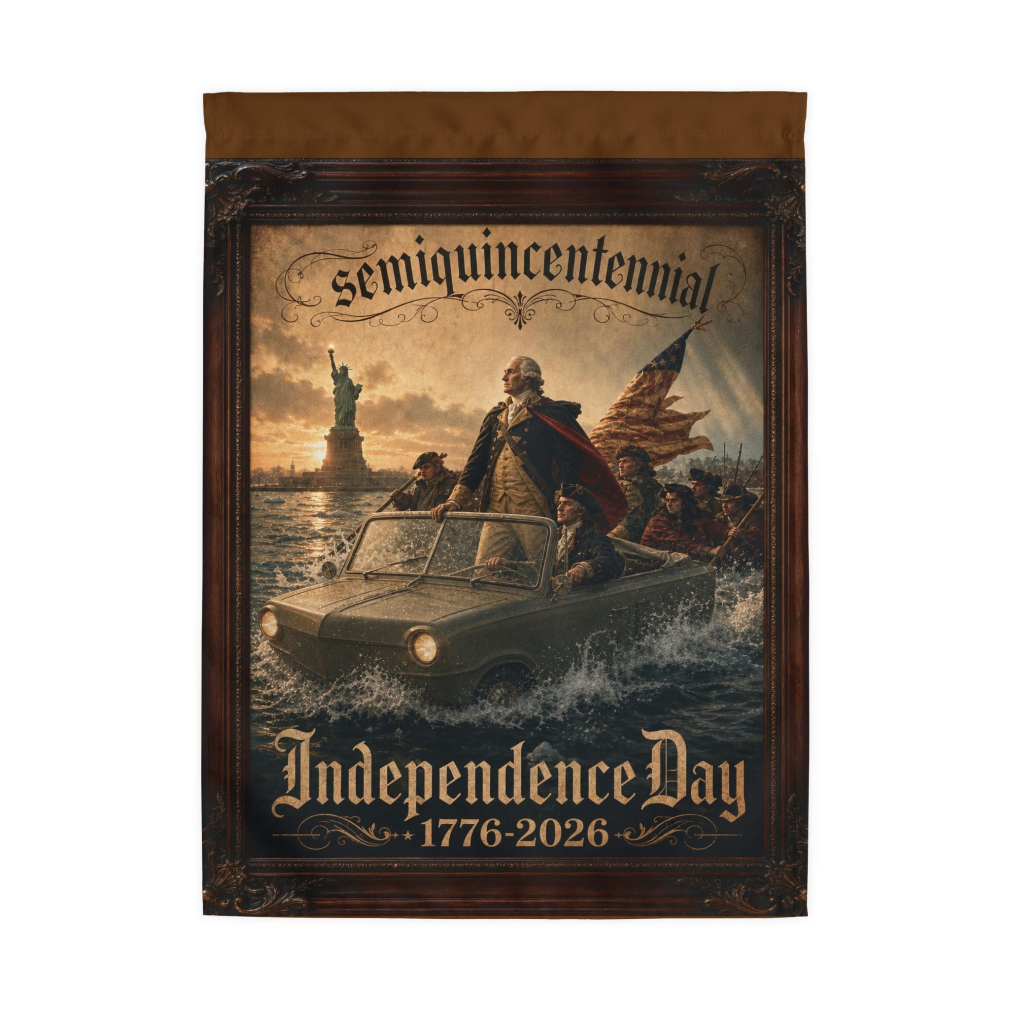 2026 Independence Day - Outdoor Flag Garden Banner