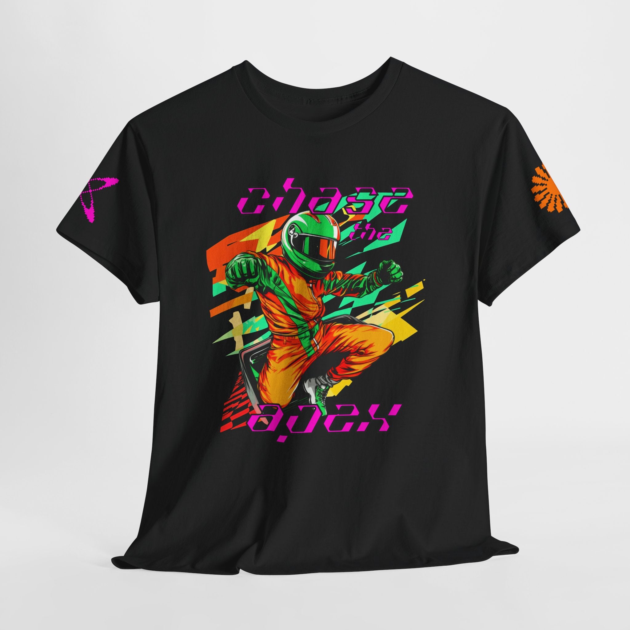 Racing Driver Graphic Tee — "Chase the Apex" Motorsport T‑Shirt