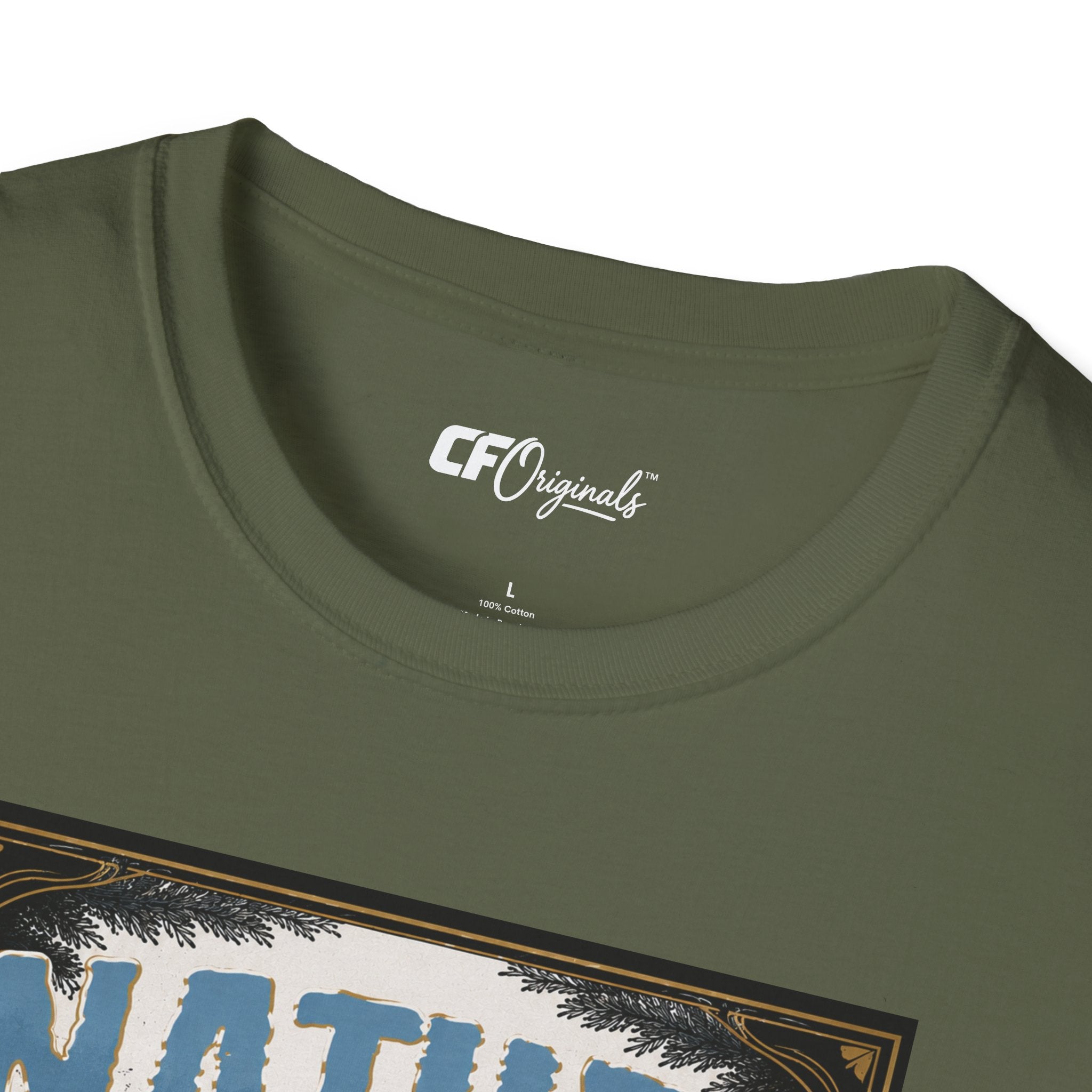 Vintage Mountain Truck T-Shirt — 'Nature' Graphic