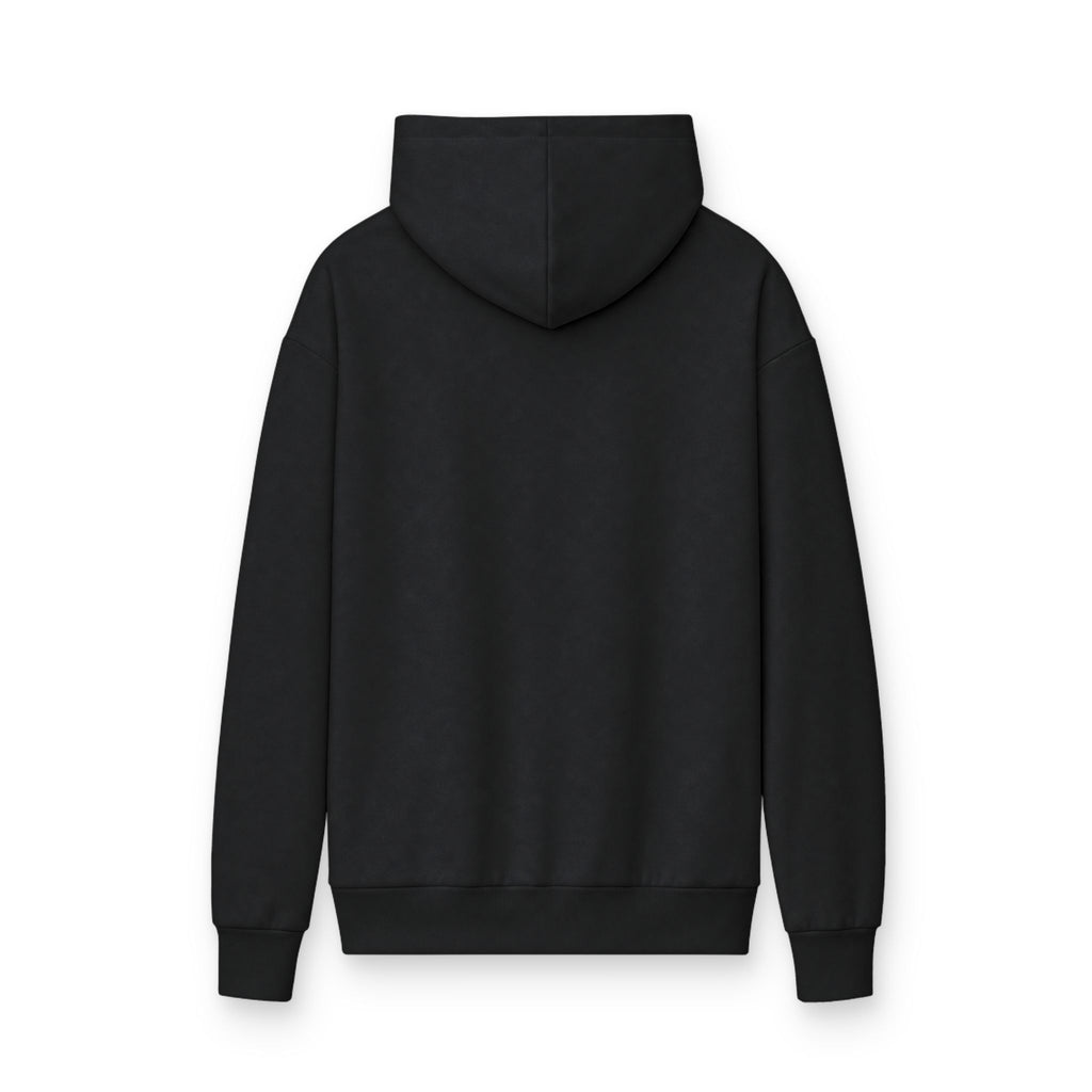 Driven Heavyweight Fleece Hoodie — Motivational Glitter Car-Theme Pullover