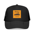 Vintage Vibes Trucker Hat — Retro Car Foam Cap
