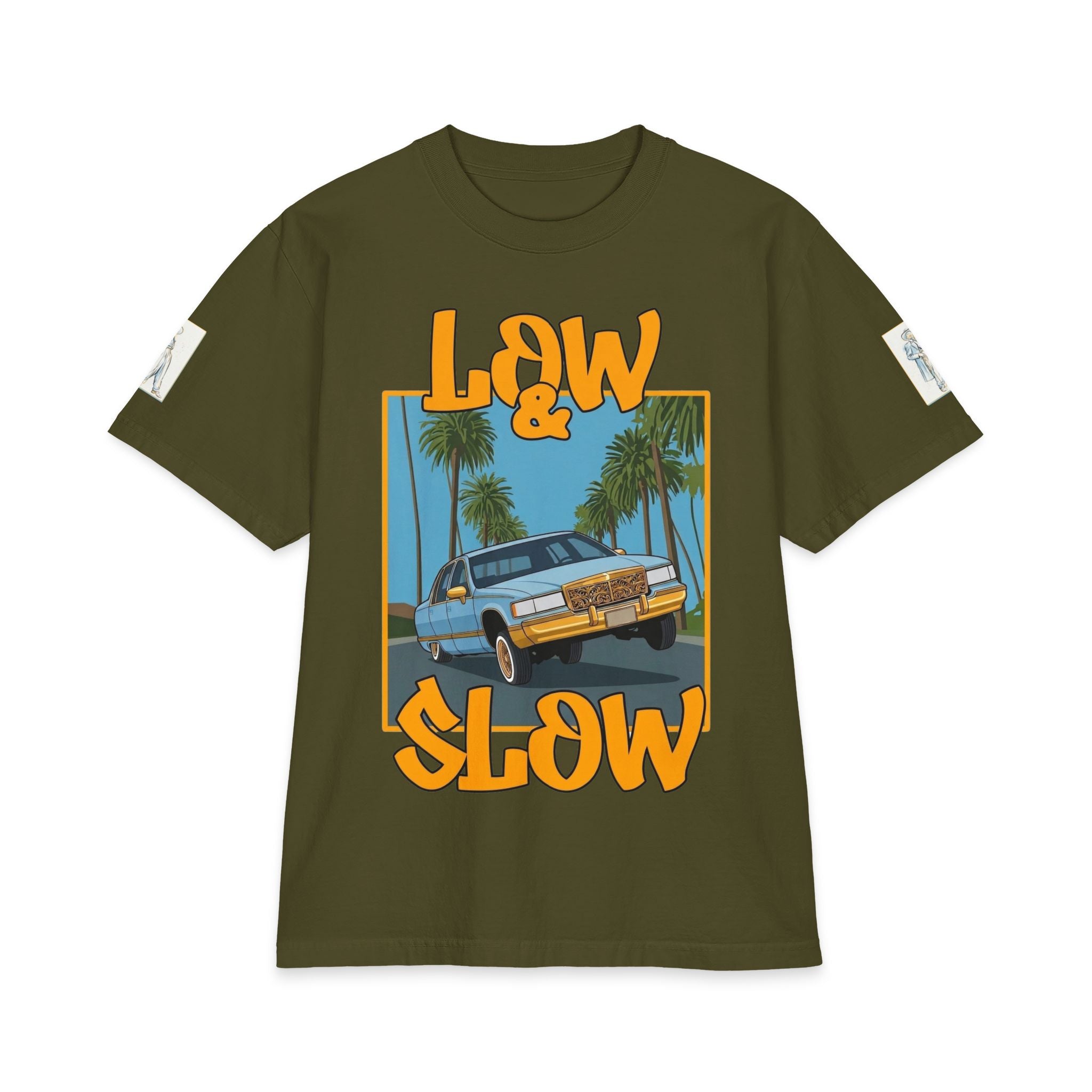 Low & Slow Vintage Lowrider T-Shirt