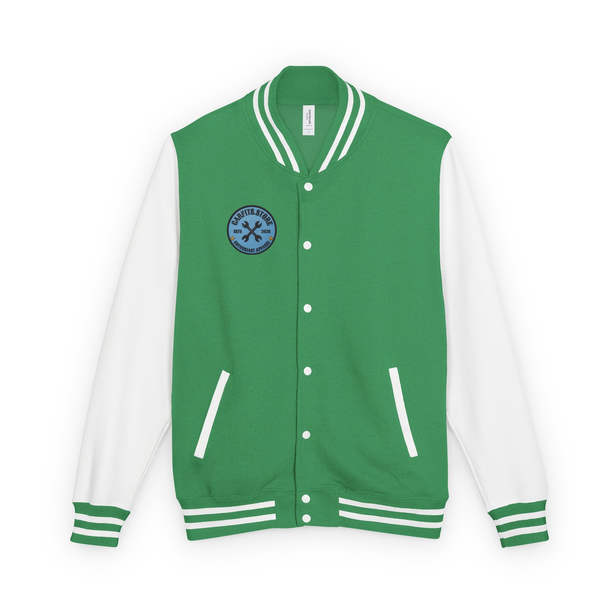 Mane Line Auto Lion Crest Letterman Jacket