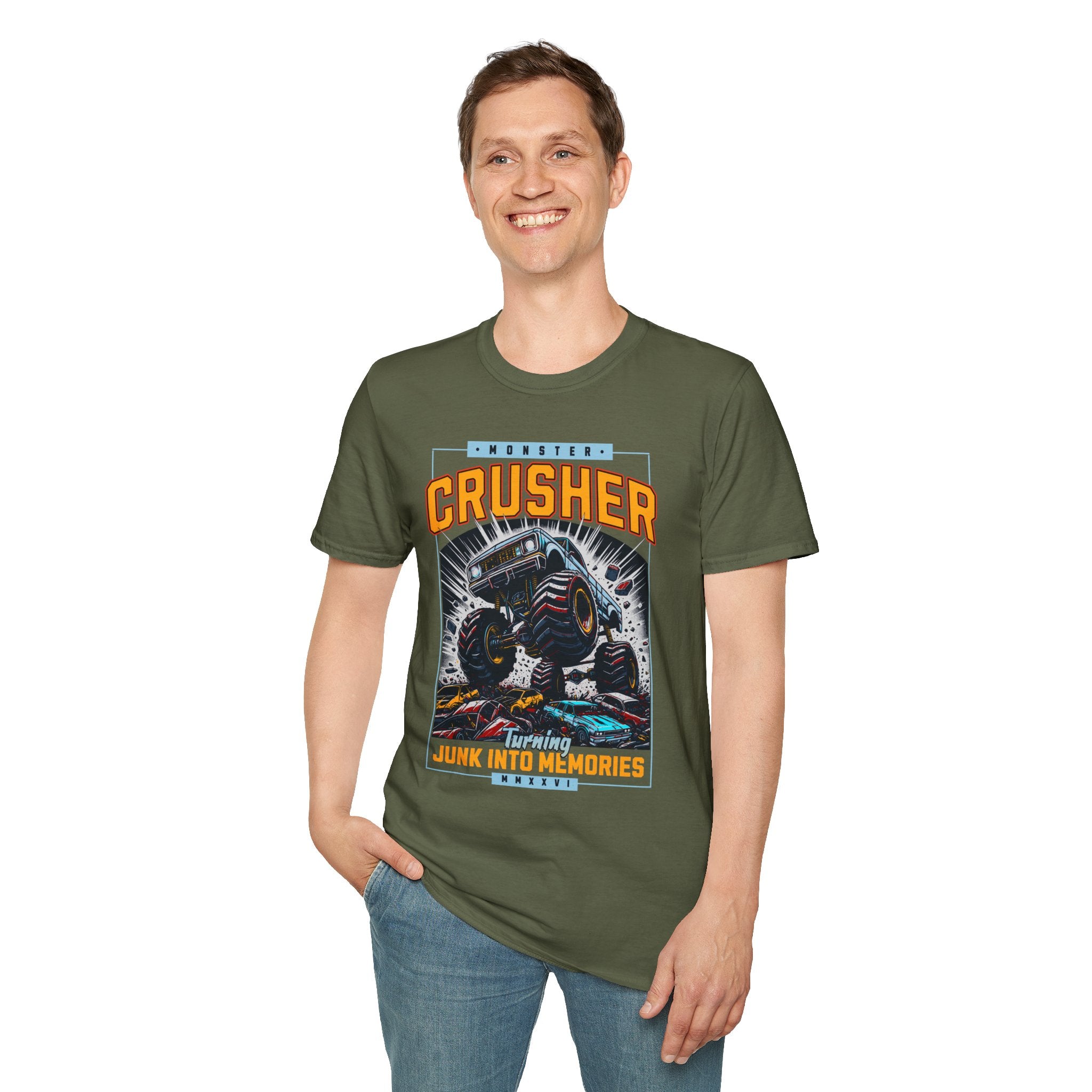 Crusher Monster Truck T-Shirt — Graphic Tee