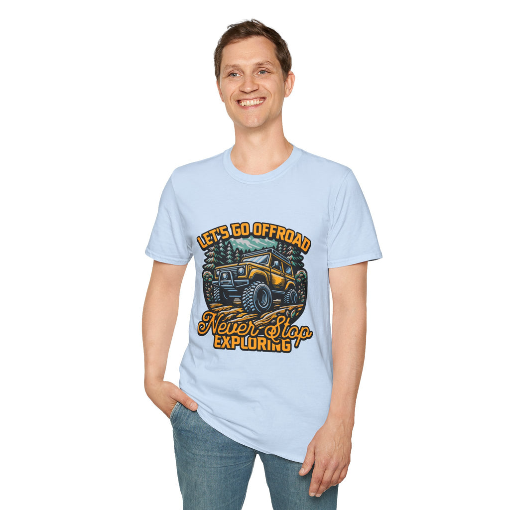 Offroad Adventure T‑Shirt — "Let's Go Offroad" Graphic Tee
