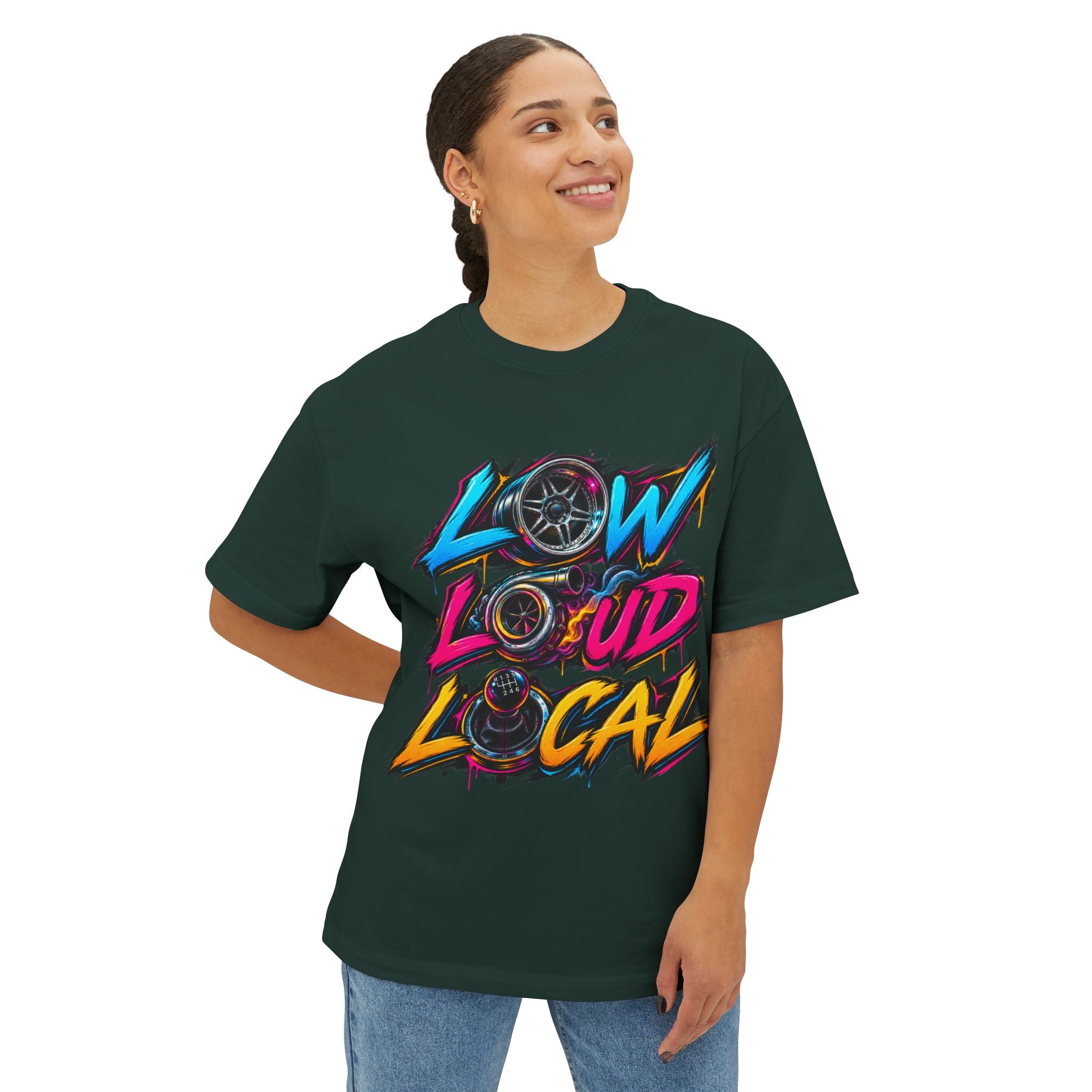 'Low Loud Local' - Car Culture Tee