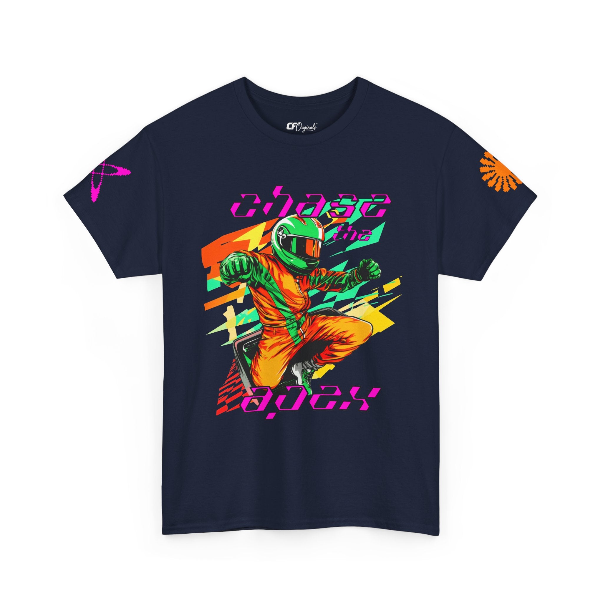 Racing Driver Graphic Tee — "Chase the Apex" Motorsport T‑Shirt