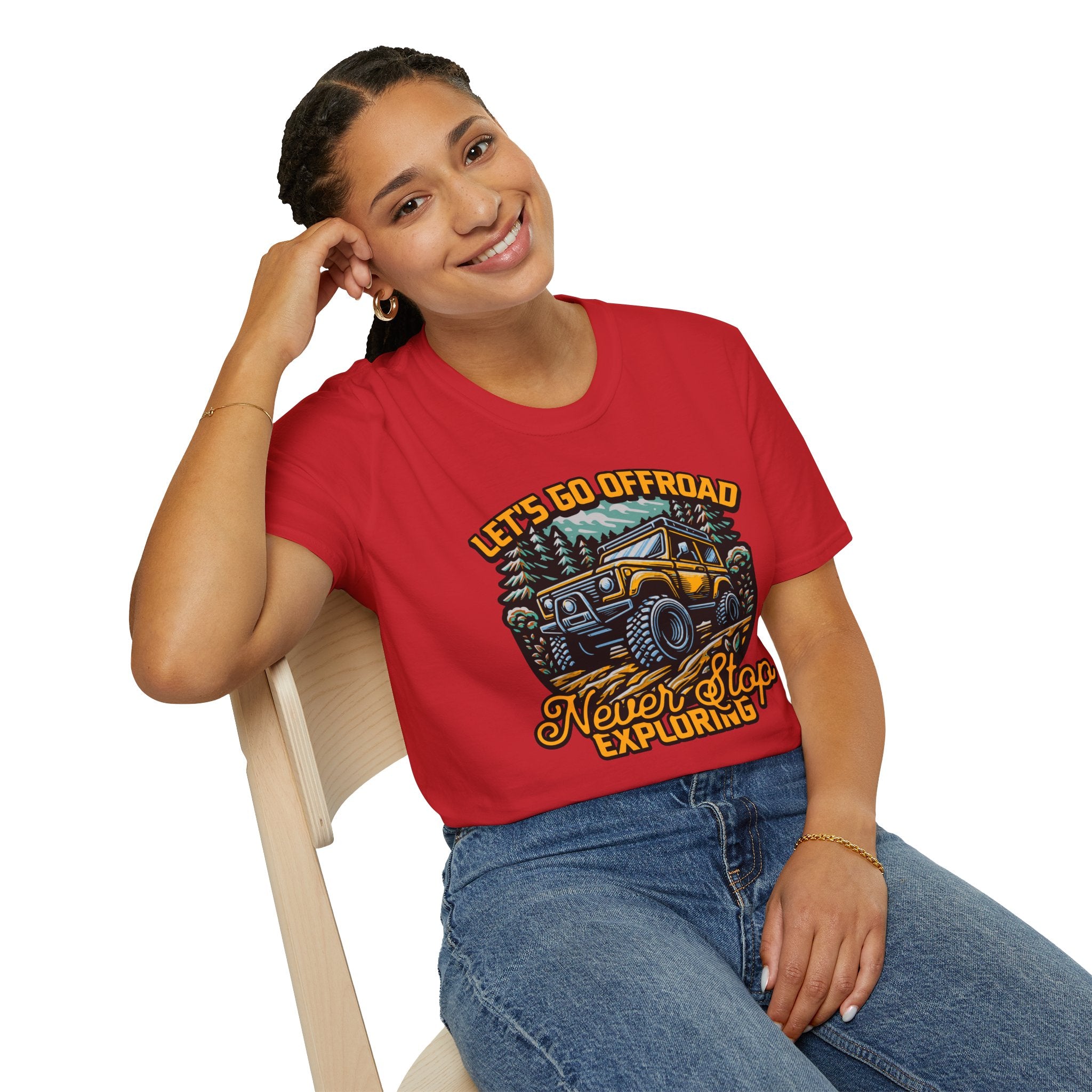 Offroad Adventure T‑Shirt — "Let's Go Offroad" Graphic Tee