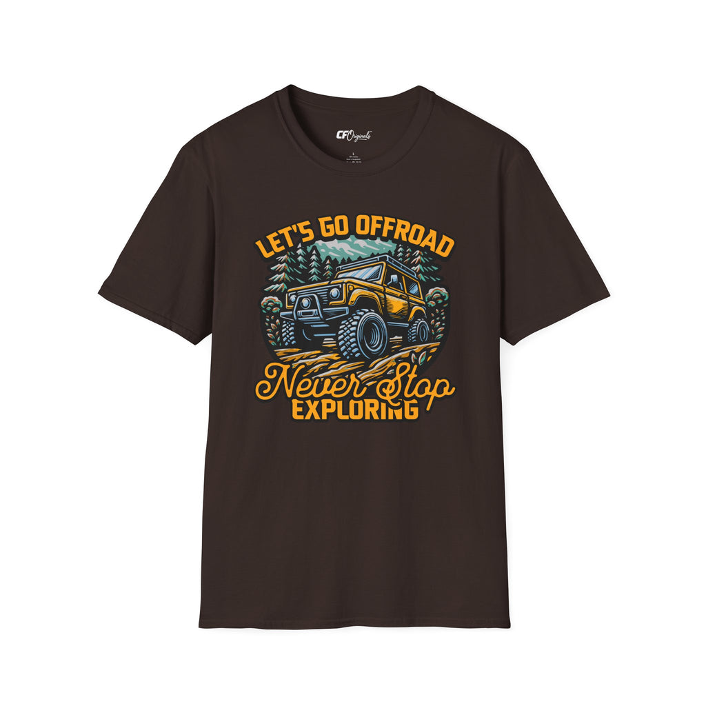 Offroad Adventure T‑Shirt — "Let's Go Offroad" Graphic Tee