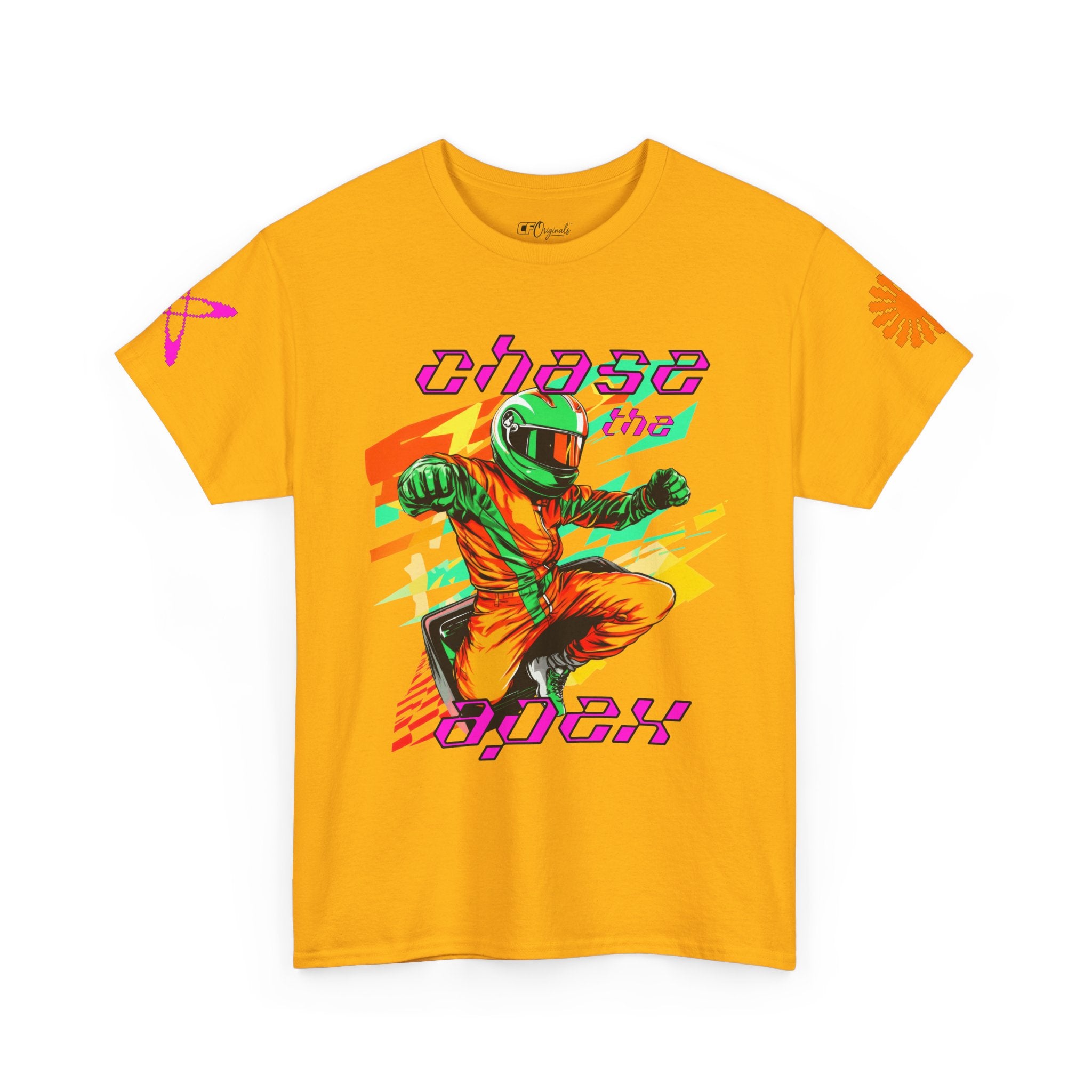 Racing Driver Graphic Tee — "Chase the Apex" Motorsport T‑Shirt