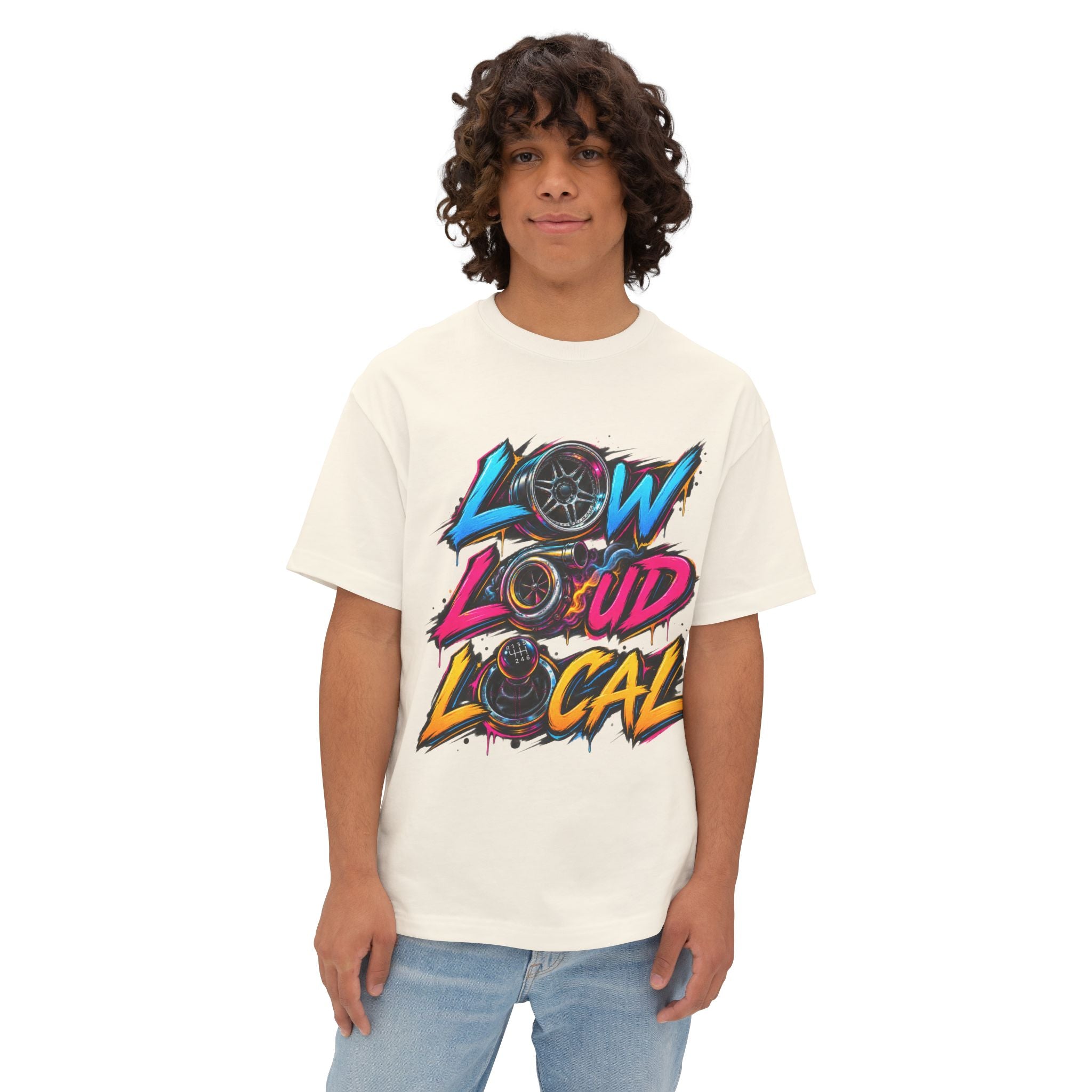'Low Loud Local' - Car Culture Tee