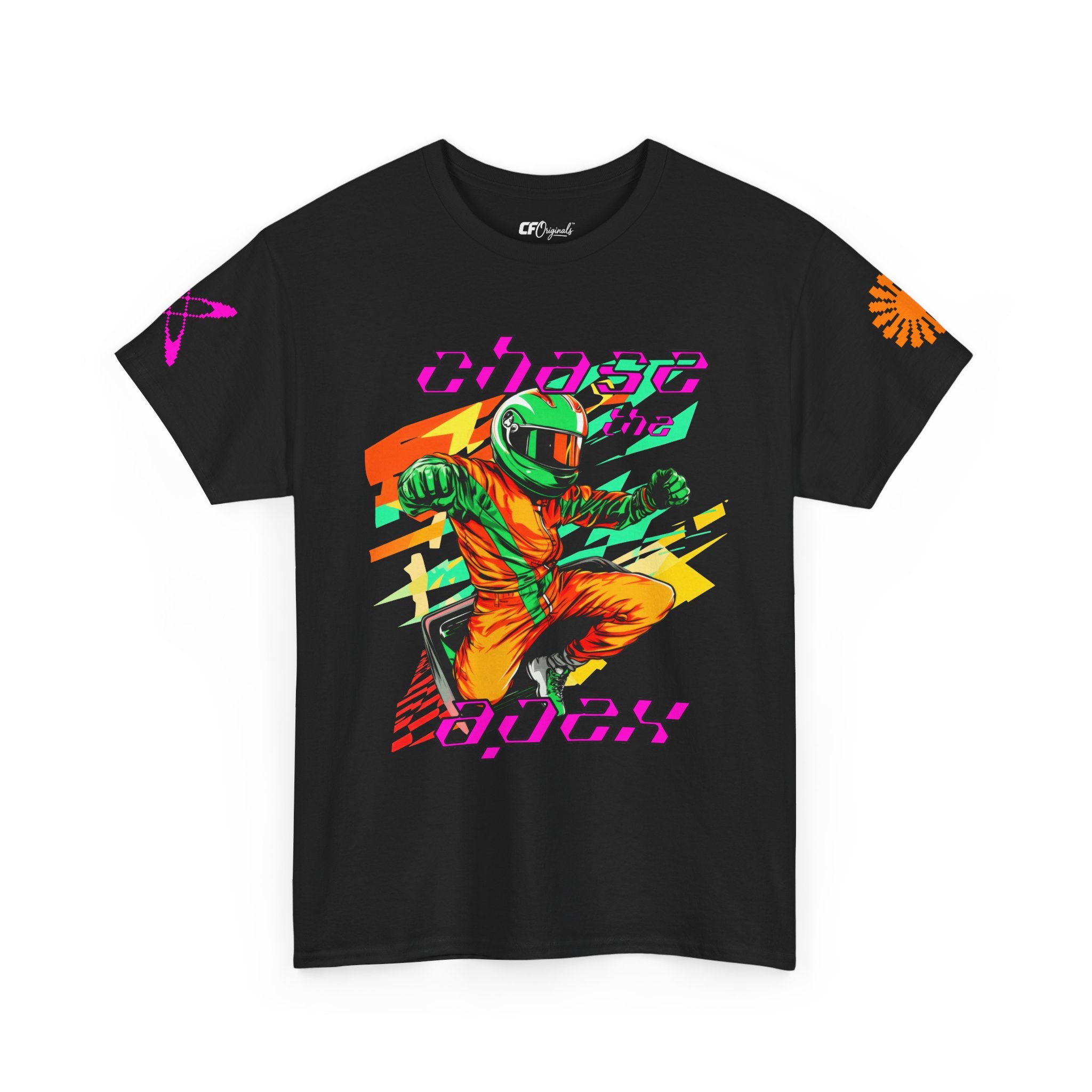 Racing Driver Graphic Tee — "Chase the Apex" Motorsport T‑Shirt