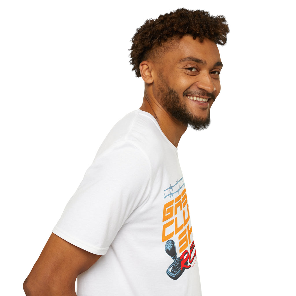 Gas Clutch Shift Tee — Racing Graphic T-Shirt