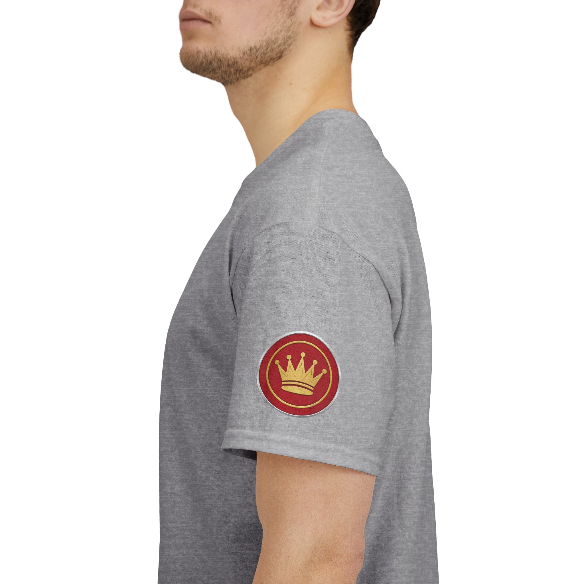 Forest Rally T‑Shirt – 'The Forest Is a Place of Magic' Cross-stitched Style Graphic