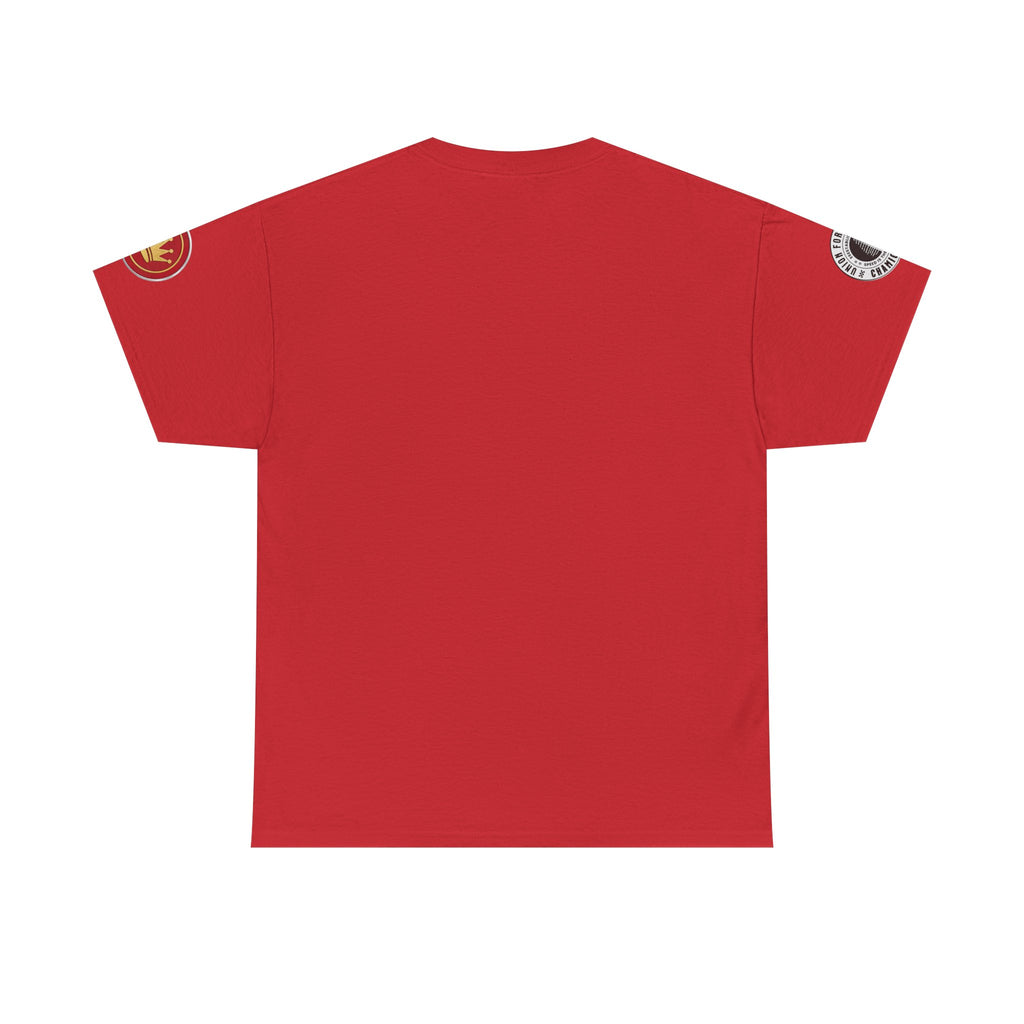 Forest Rally T‑Shirt – 'The Forest Is a Place of Magic' Cross-stitched Style Graphic