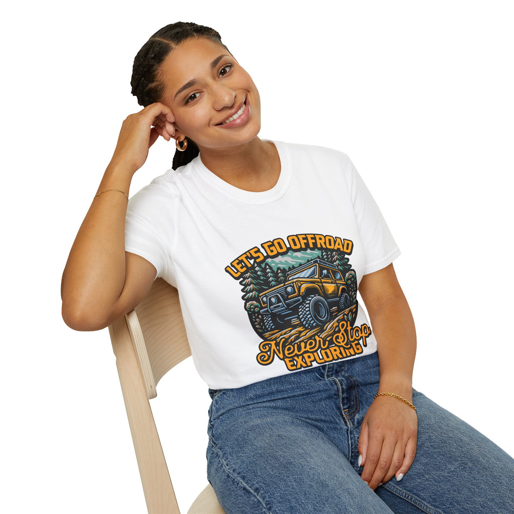 Offroad Adventure T‑Shirt — "Let's Go Offroad" Graphic Tee