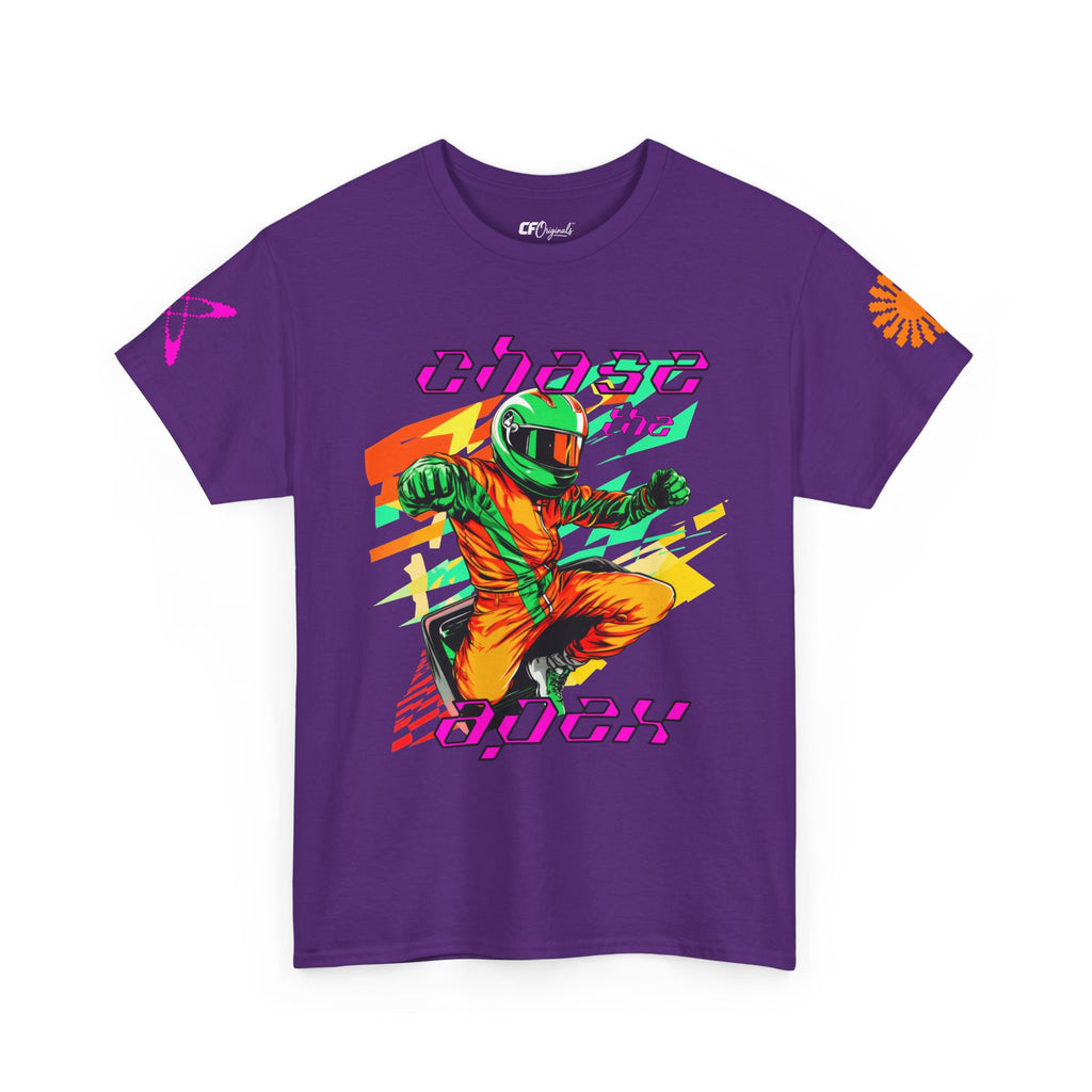 Racing Driver Graphic Tee — "Chase the Apex" Motorsport T‑Shirt
