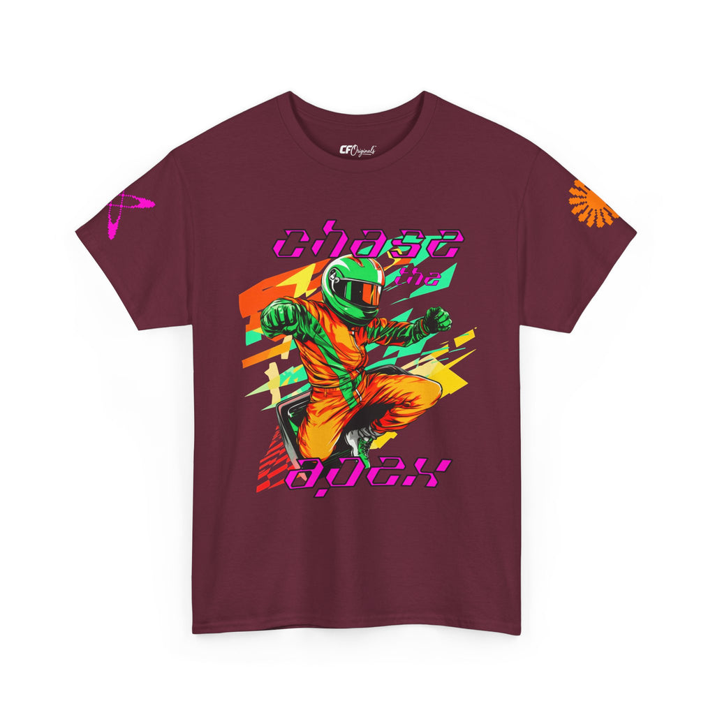 Racing Driver Graphic Tee — "Chase the Apex" Motorsport T‑Shirt