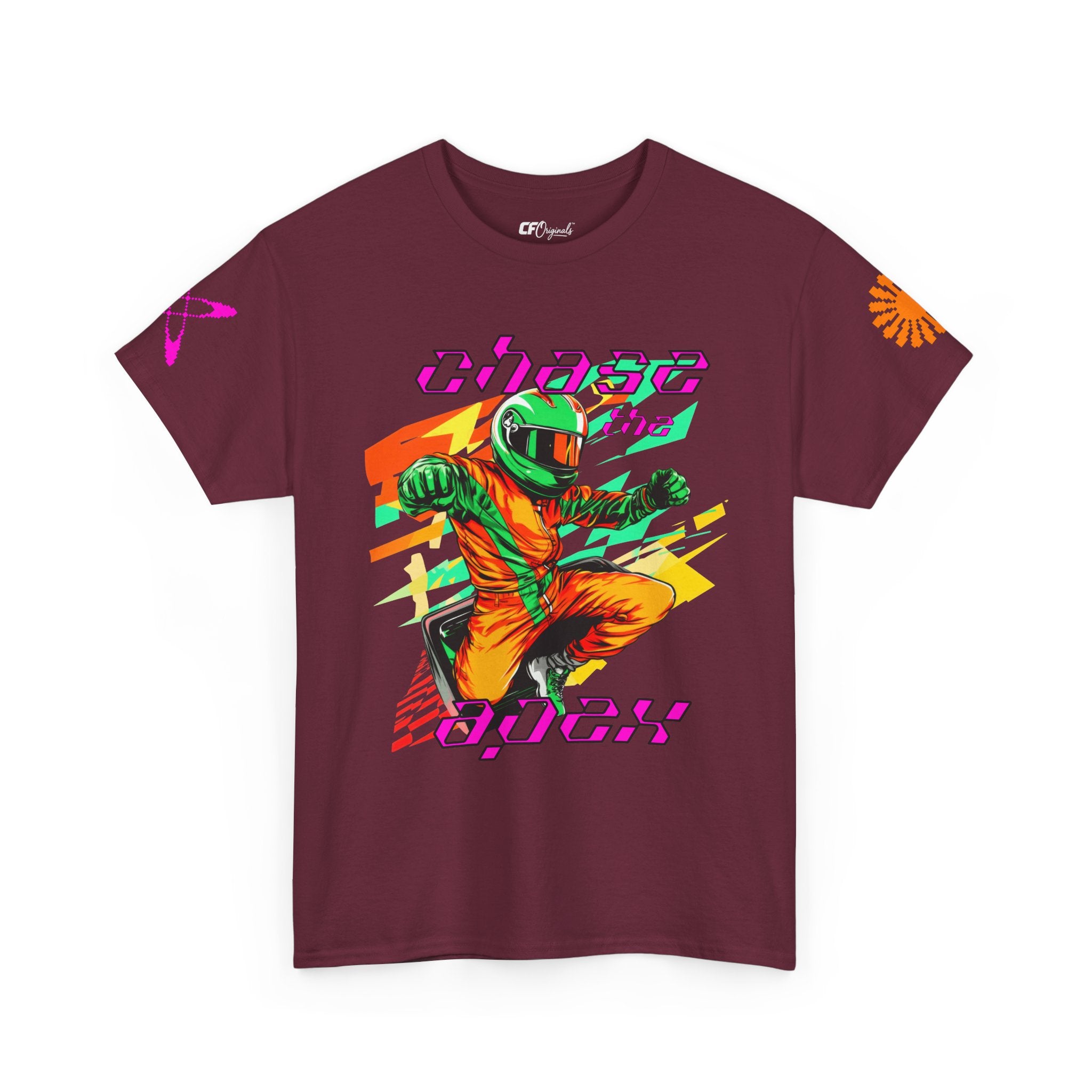 Racing Driver Graphic Tee — "Chase the Apex" Motorsport T‑Shirt
