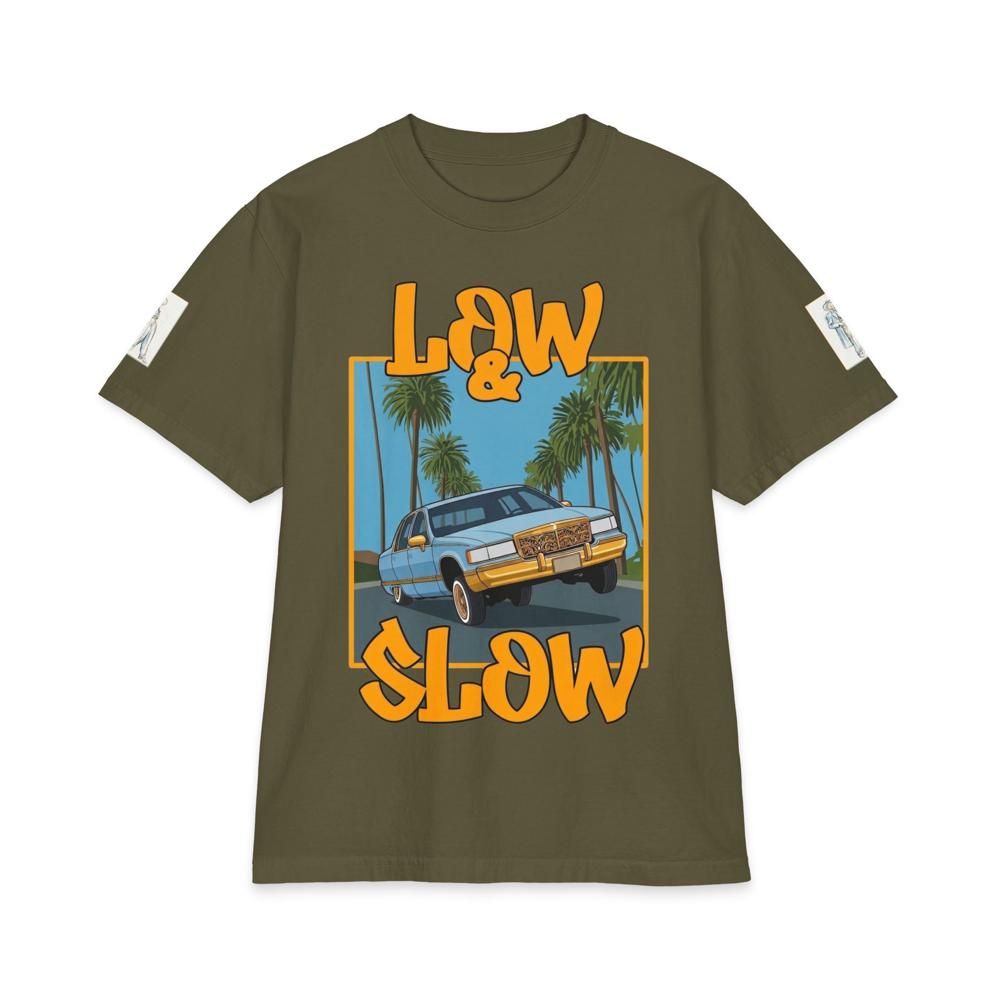 Low & Slow Vintage Lowrider T-Shirt