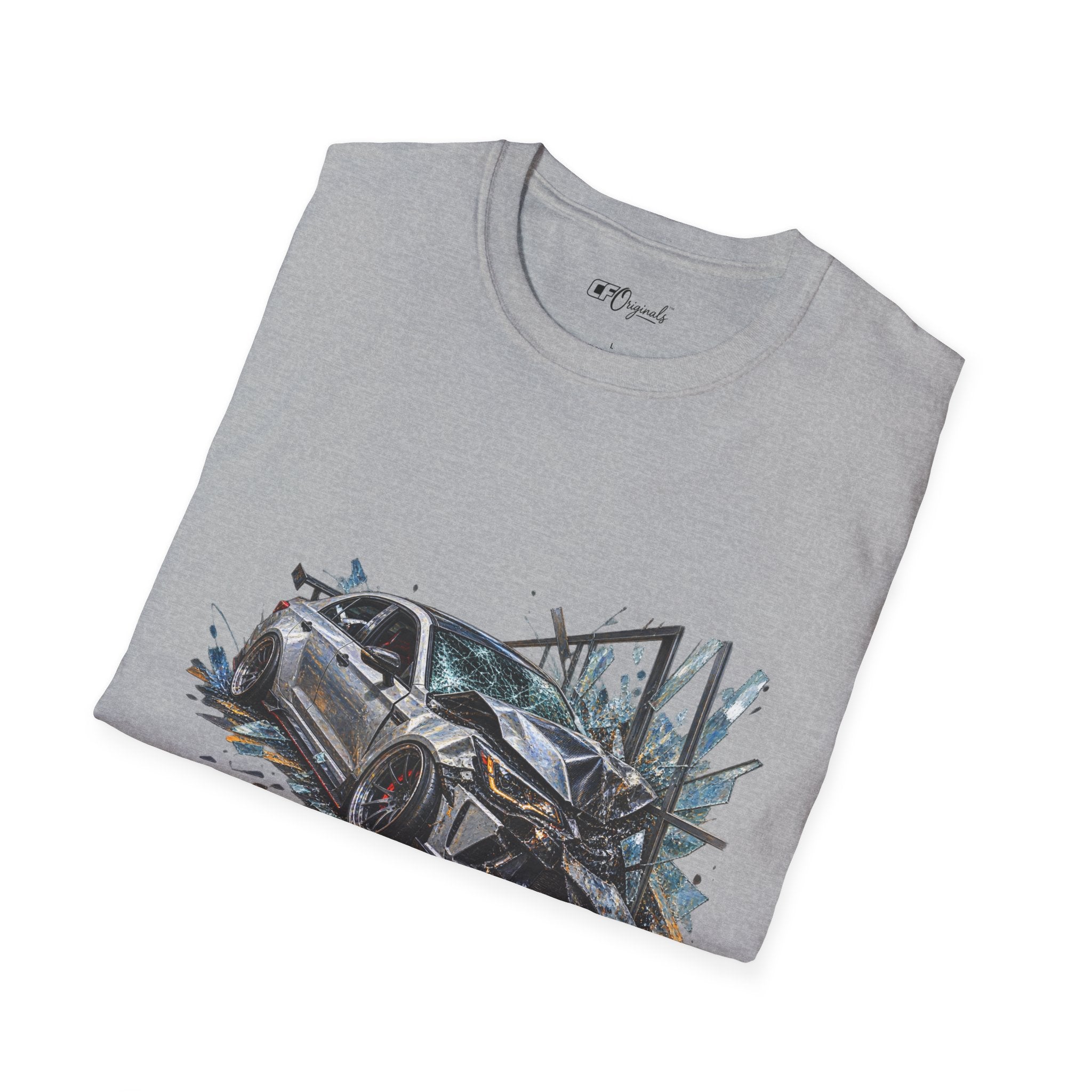Smashing Sports Car - Graphic Tee