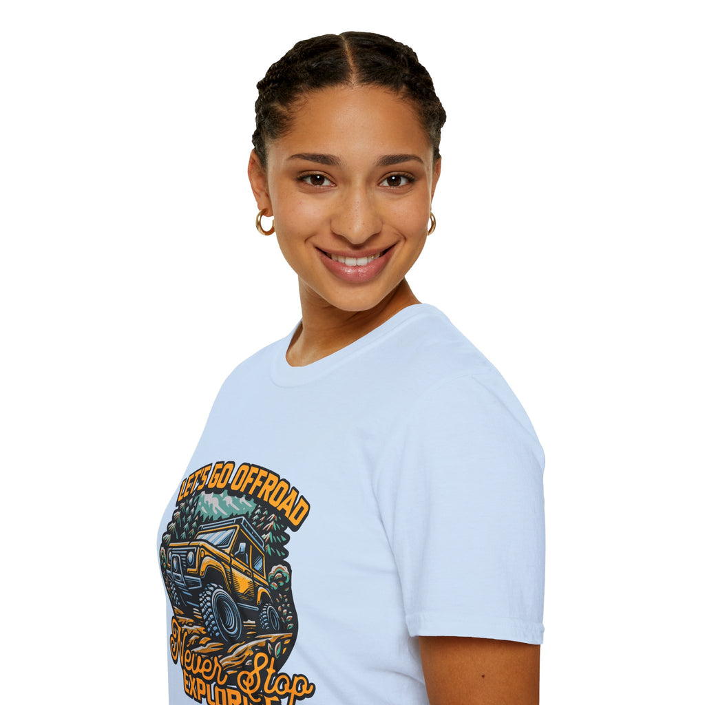 Offroad Adventure T‑Shirt — "Let's Go Offroad" Graphic Tee