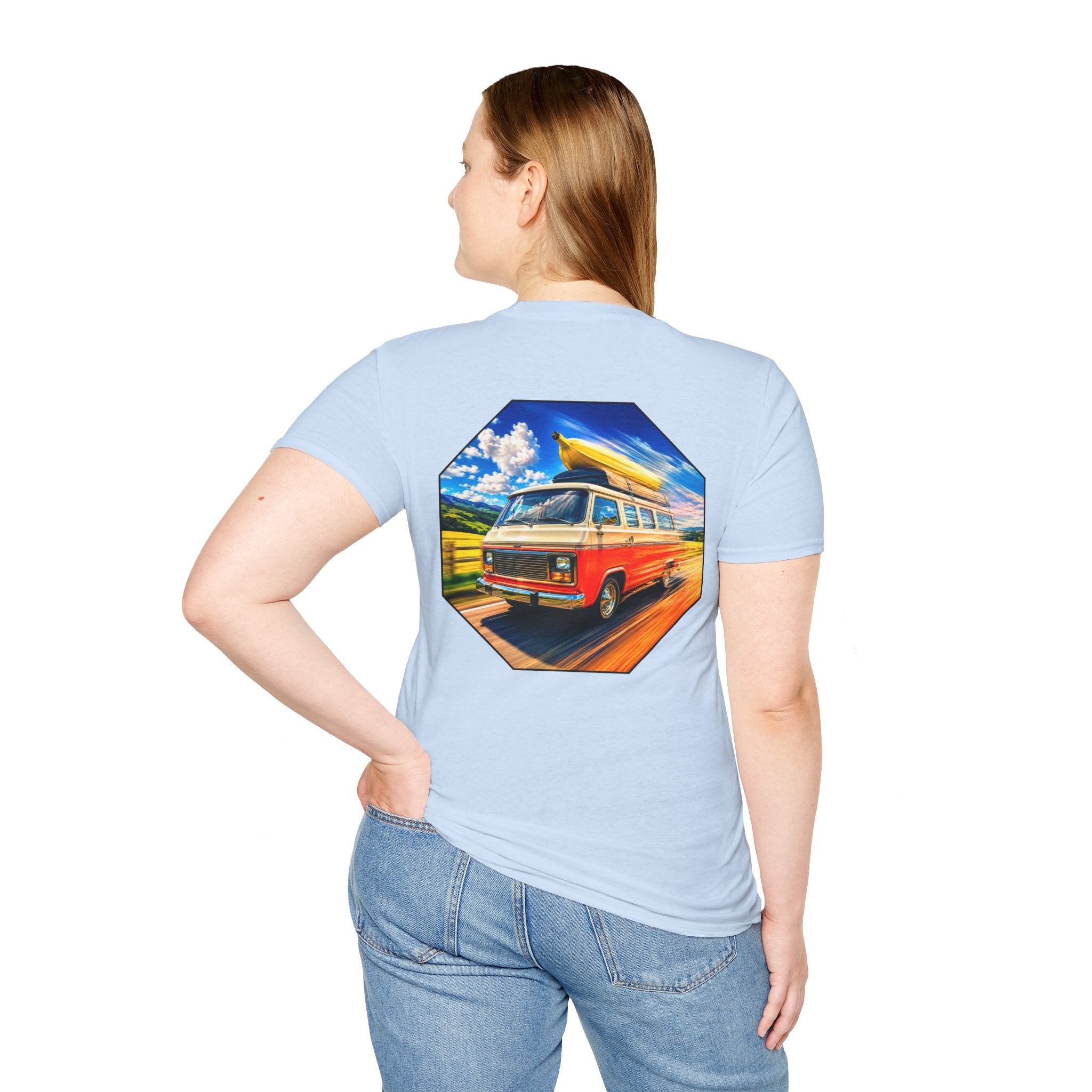Retro Camper Van T-Shirt — Vintage Travel Tee