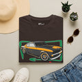 Classic Muscle Car T-Shirt — Retro 'Sleepless' Graphic Tee